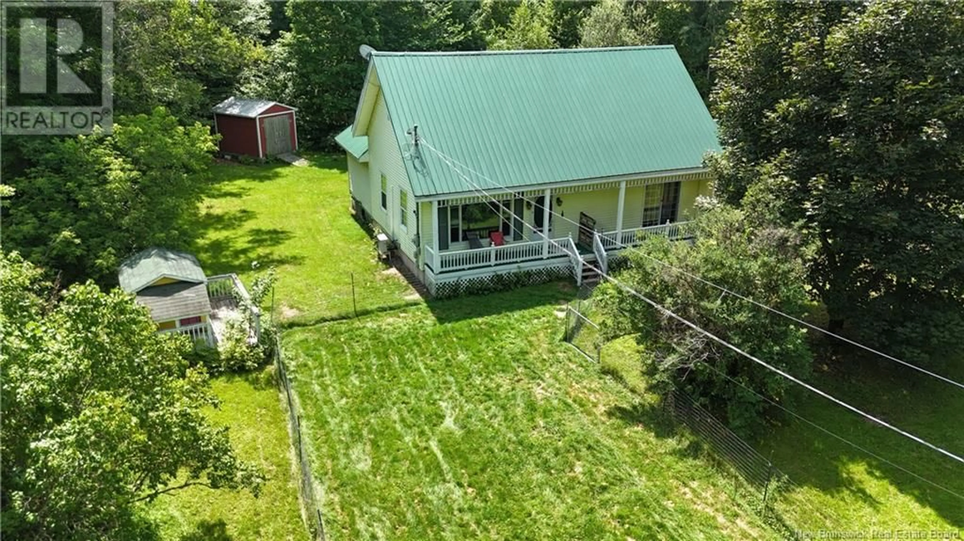A pic from outside/outdoor area/front of a property/back of a property/a pic from drone, unknown for 1417 ROUTE 104, Zealand New Brunswick E6L2H1