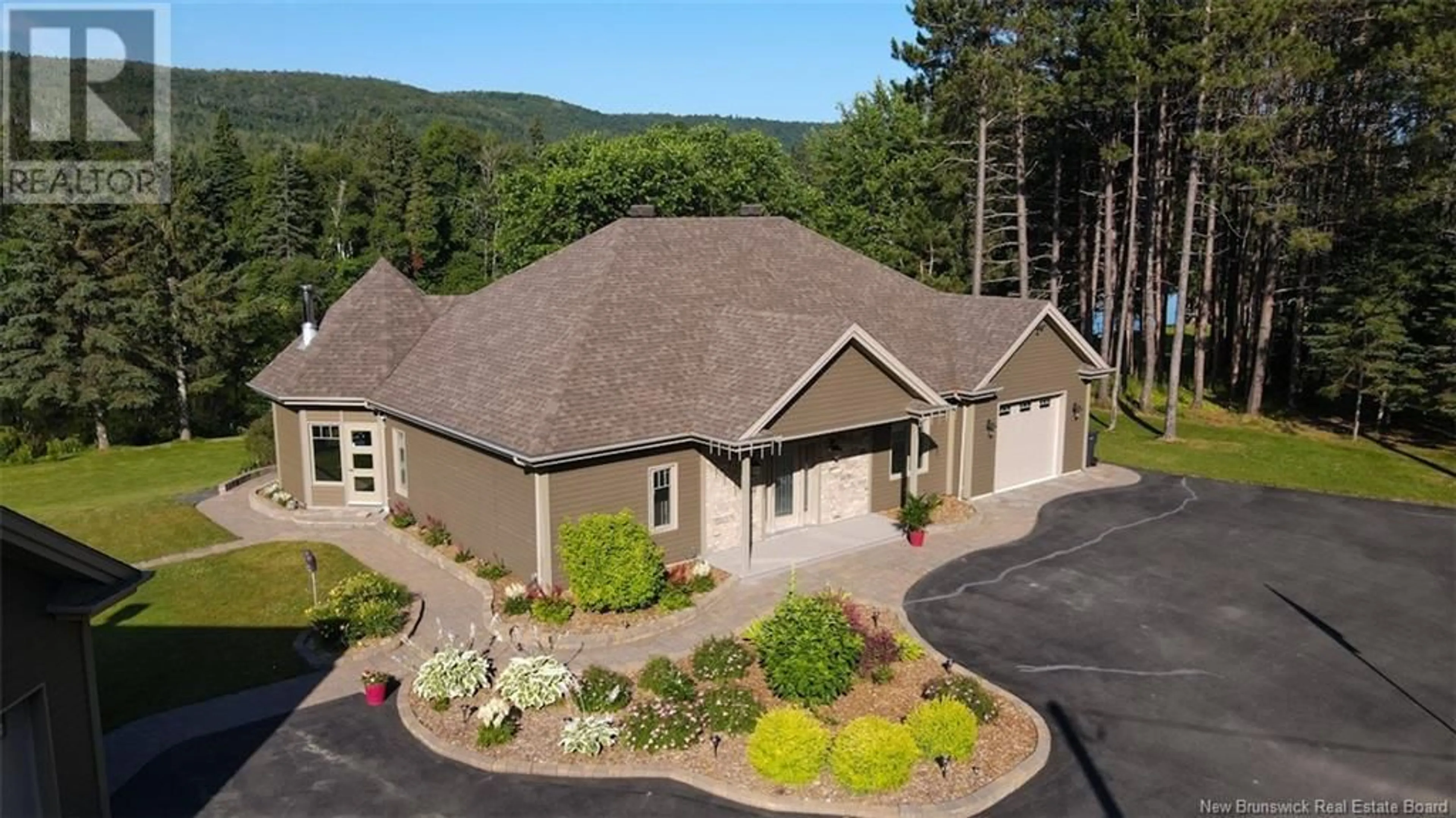 A pic from outside/outdoor area/front of a property/back of a property/a pic from drone, mountain view for 1622 BAISLEY ROAD, Saint-Jacques New Brunswick E7B2A8