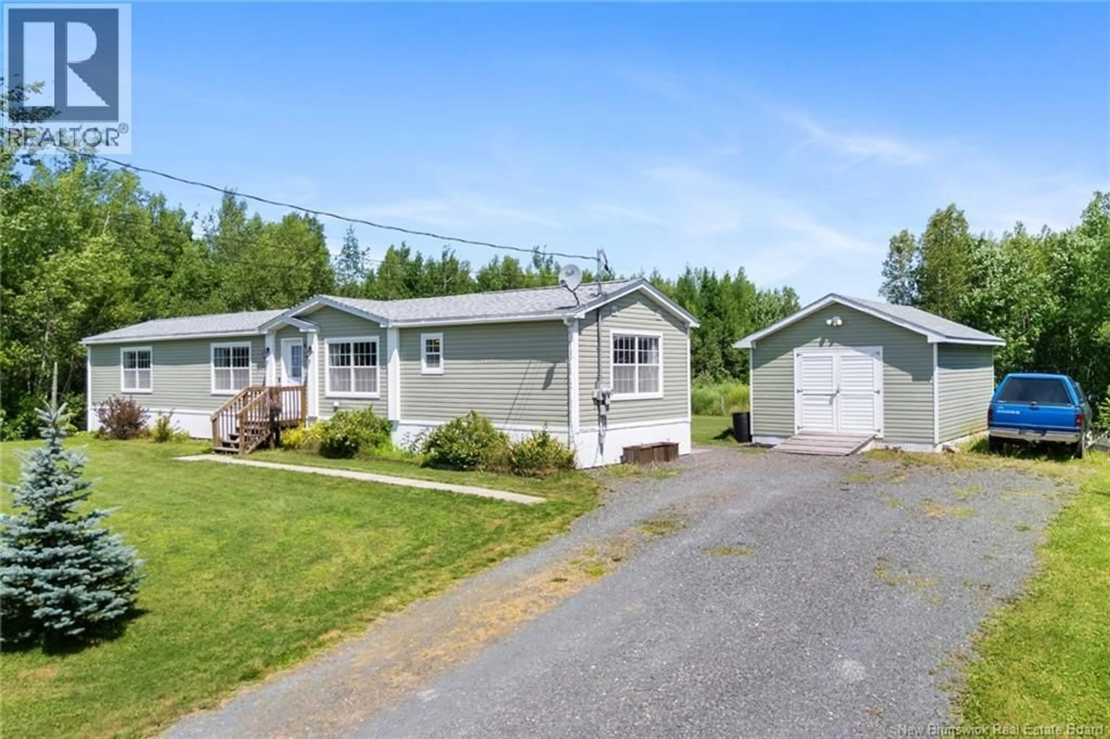 A pic from outside/outdoor area/front of a property/back of a property/a pic from drone, street for 47 O'LEARY STREET, Rusagonis New Brunswick E3B0R3