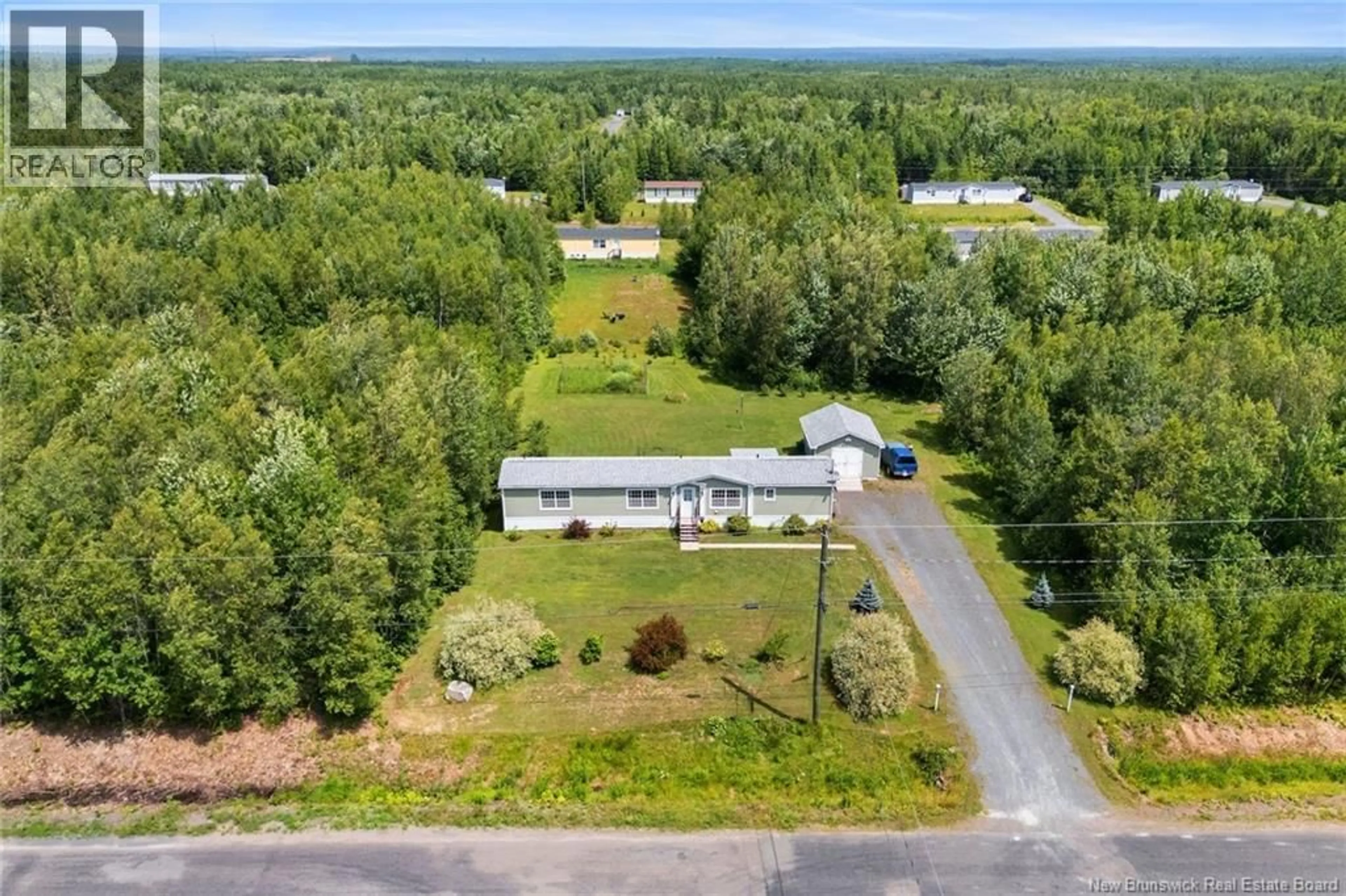 A pic from outside/outdoor area/front of a property/back of a property/a pic from drone, unknown for 47 O'LEARY STREET, Rusagonis New Brunswick E3B0R3