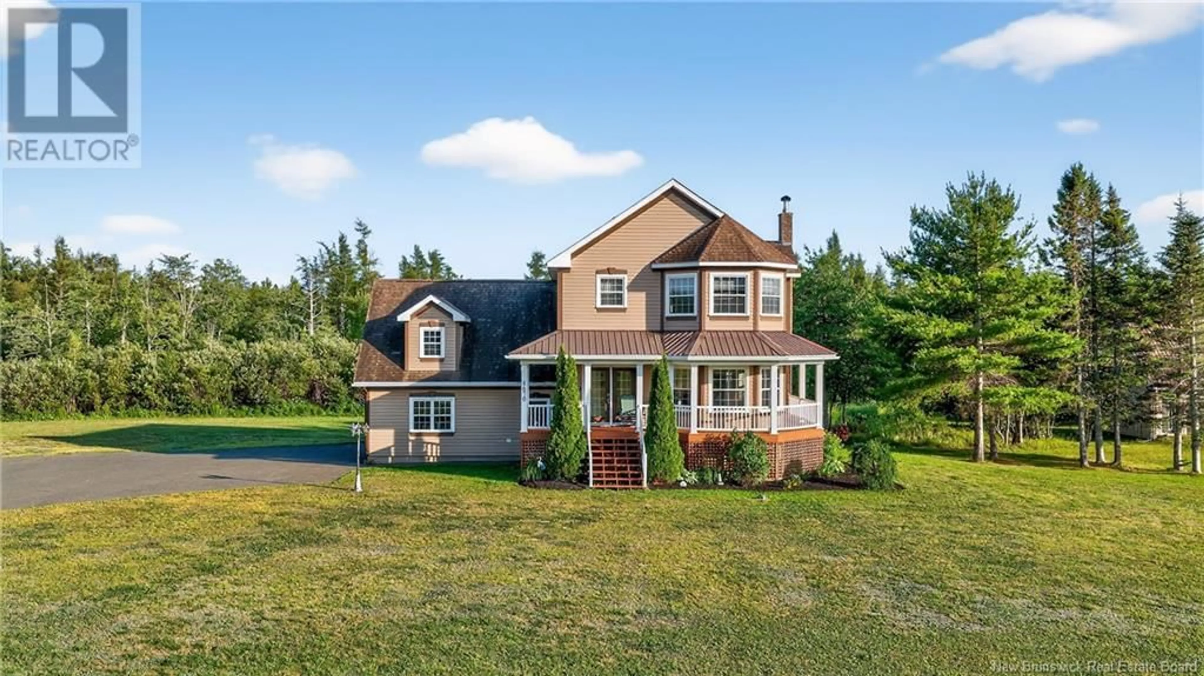 A pic from outside/outdoor area/front of a property/back of a property/a pic from drone, unknown for 4670 RTE 160, Pont-Landry New Brunswick E1X2S5
