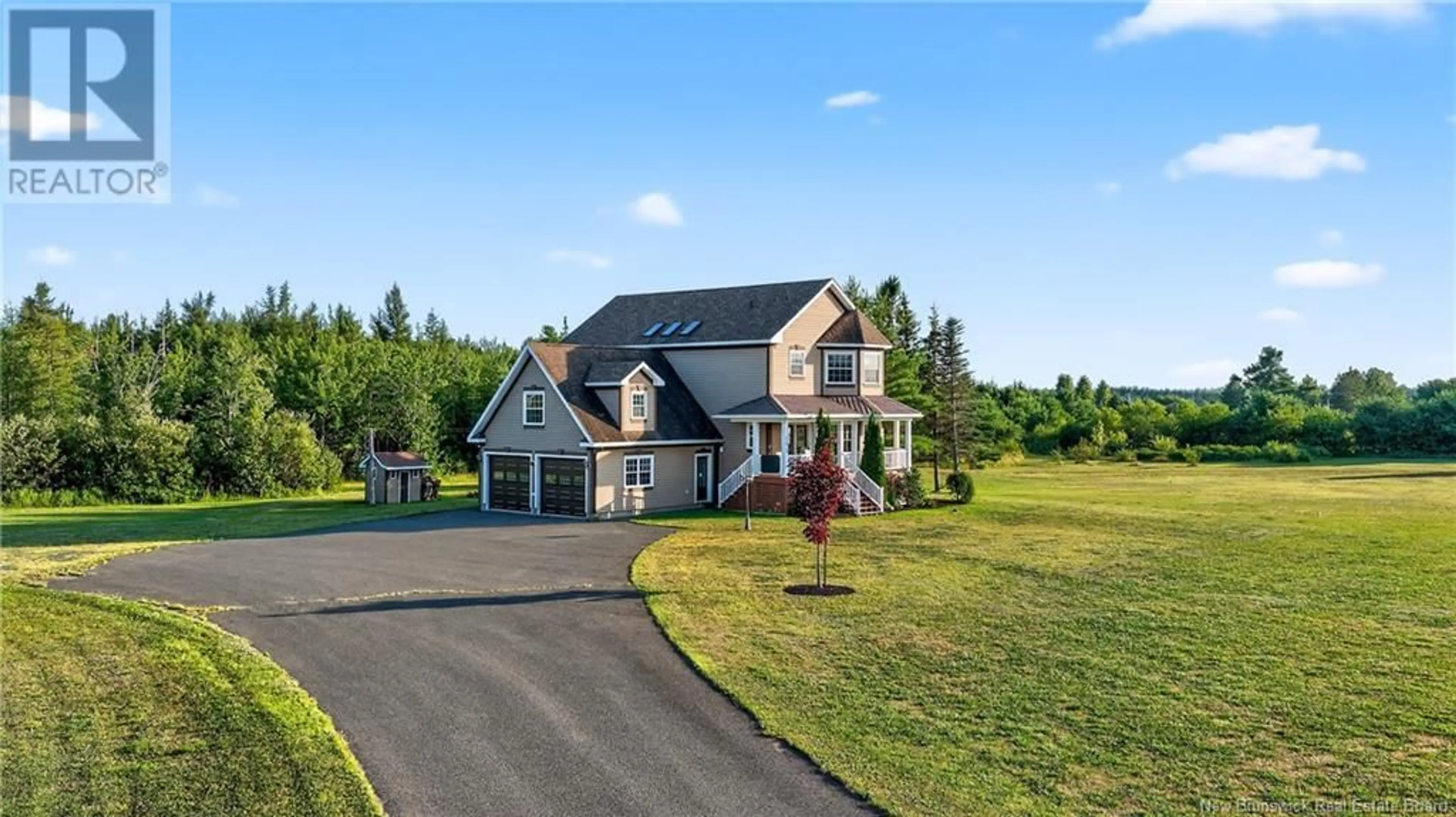 A pic from outside/outdoor area/front of a property/back of a property/a pic from drone, unknown for 4670 RTE 160, Pont-Landry New Brunswick E1X2S5