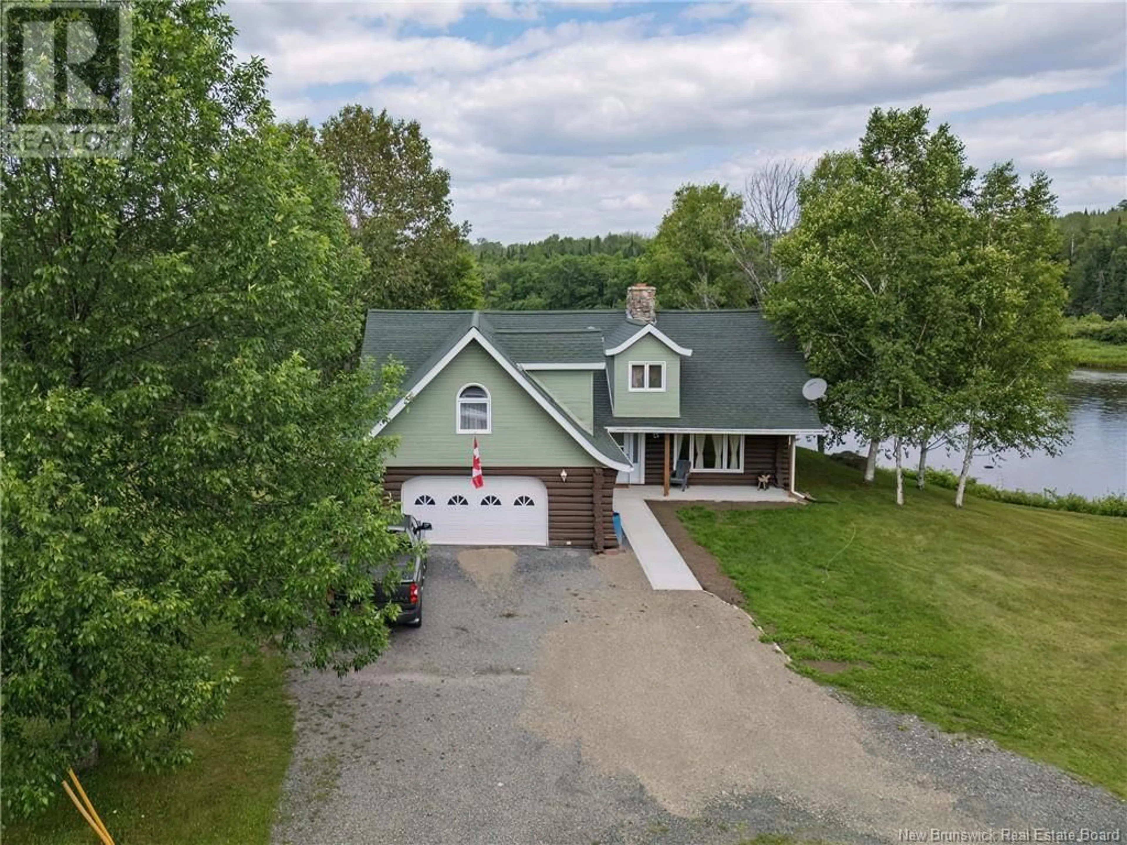 A pic from outside/outdoor area/front of a property/back of a property/a pic from drone, unknown for 116 ROUTE 385, Weaver New Brunswick E7G3H7