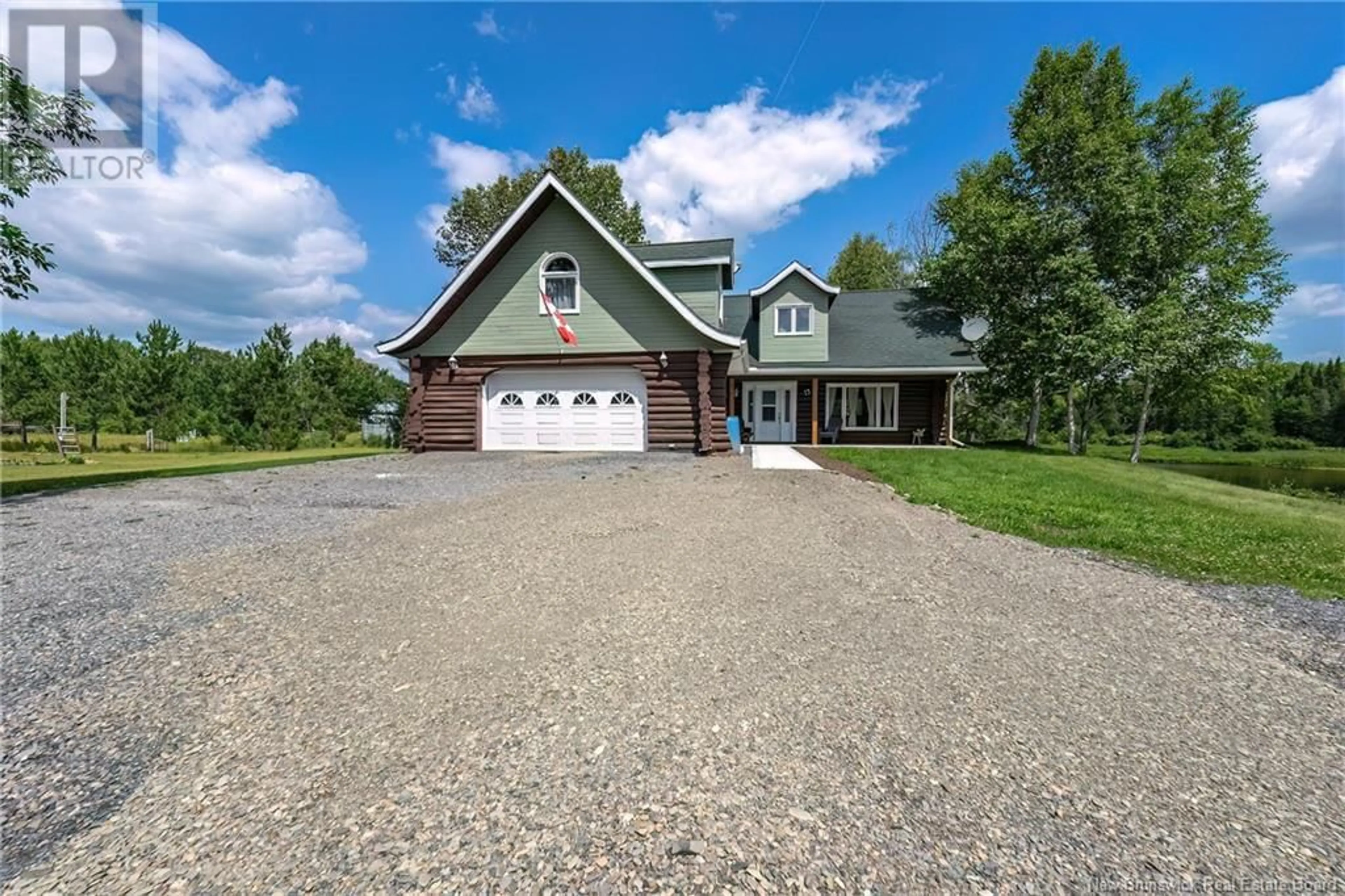 A pic from outside/outdoor area/front of a property/back of a property/a pic from drone, unknown for 116 ROUTE 385, Weaver New Brunswick E7G3H7