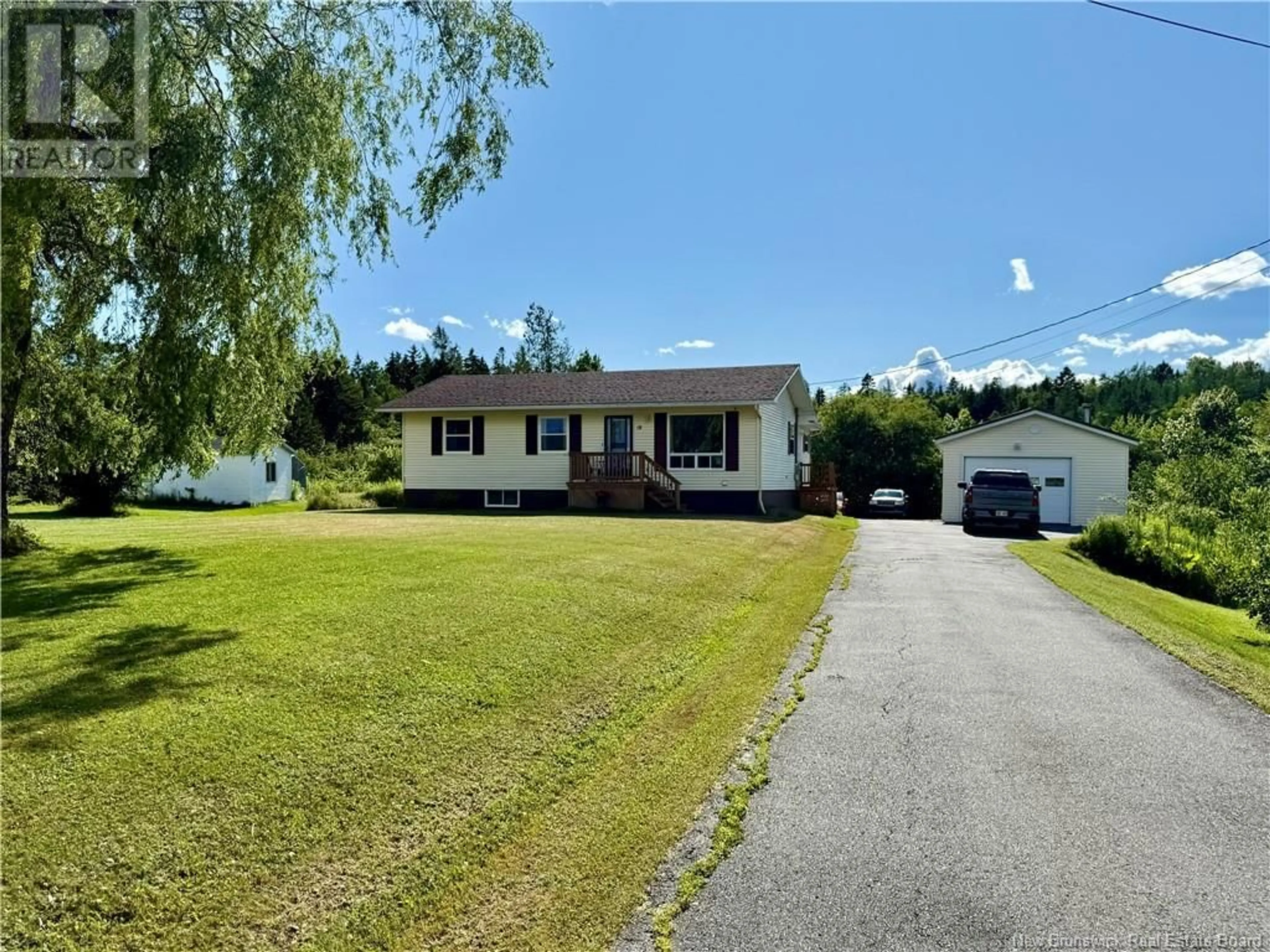 A pic from outside/outdoor area/front of a property/back of a property/a pic from drone, street for 18 CAMPBELL HILL ROAD, St George New Brunswick E5C3B1