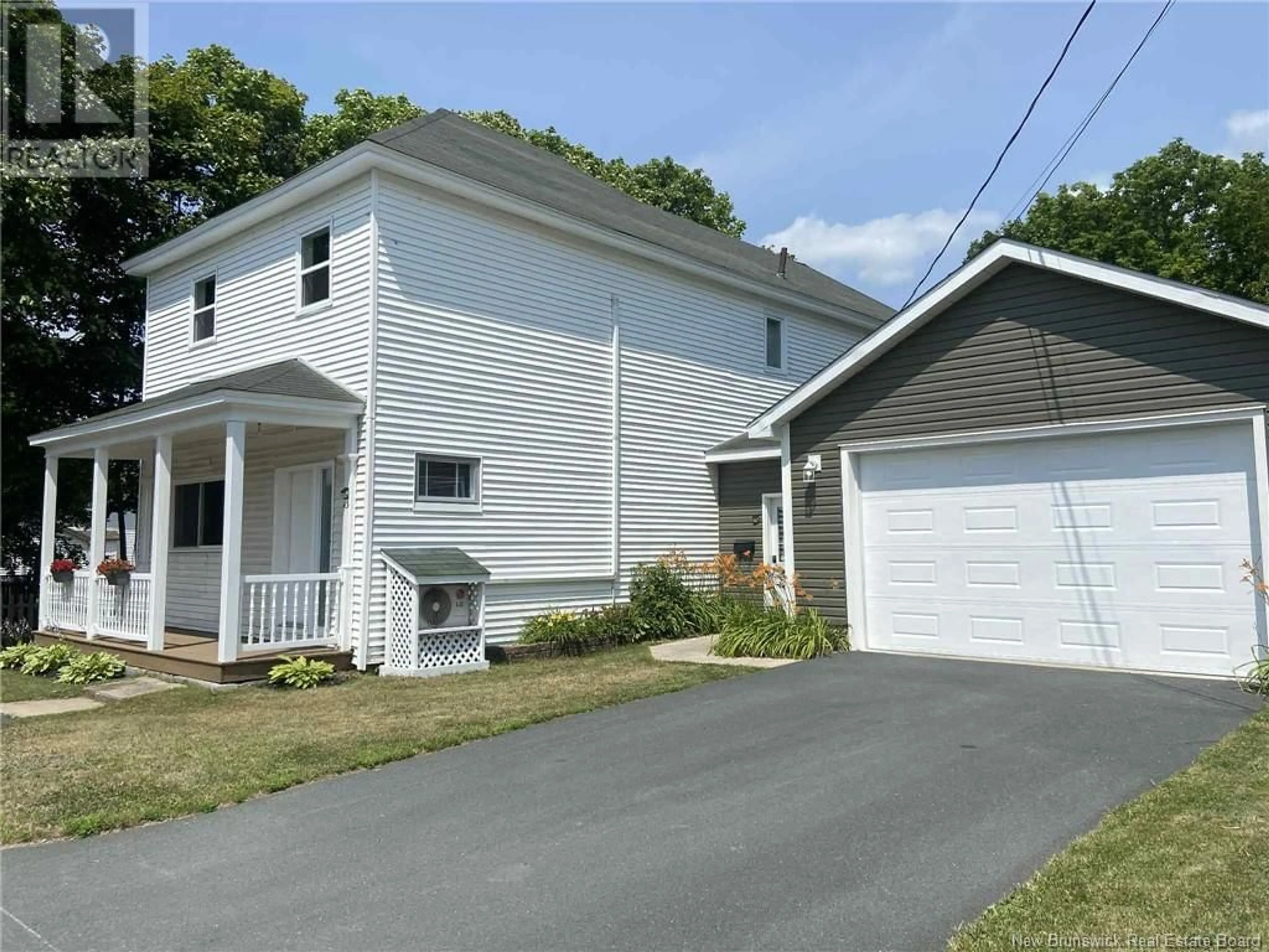 Home with vinyl exterior material, street for 43 PRINCESS STREET, Miramichi New Brunswick E1N2K4