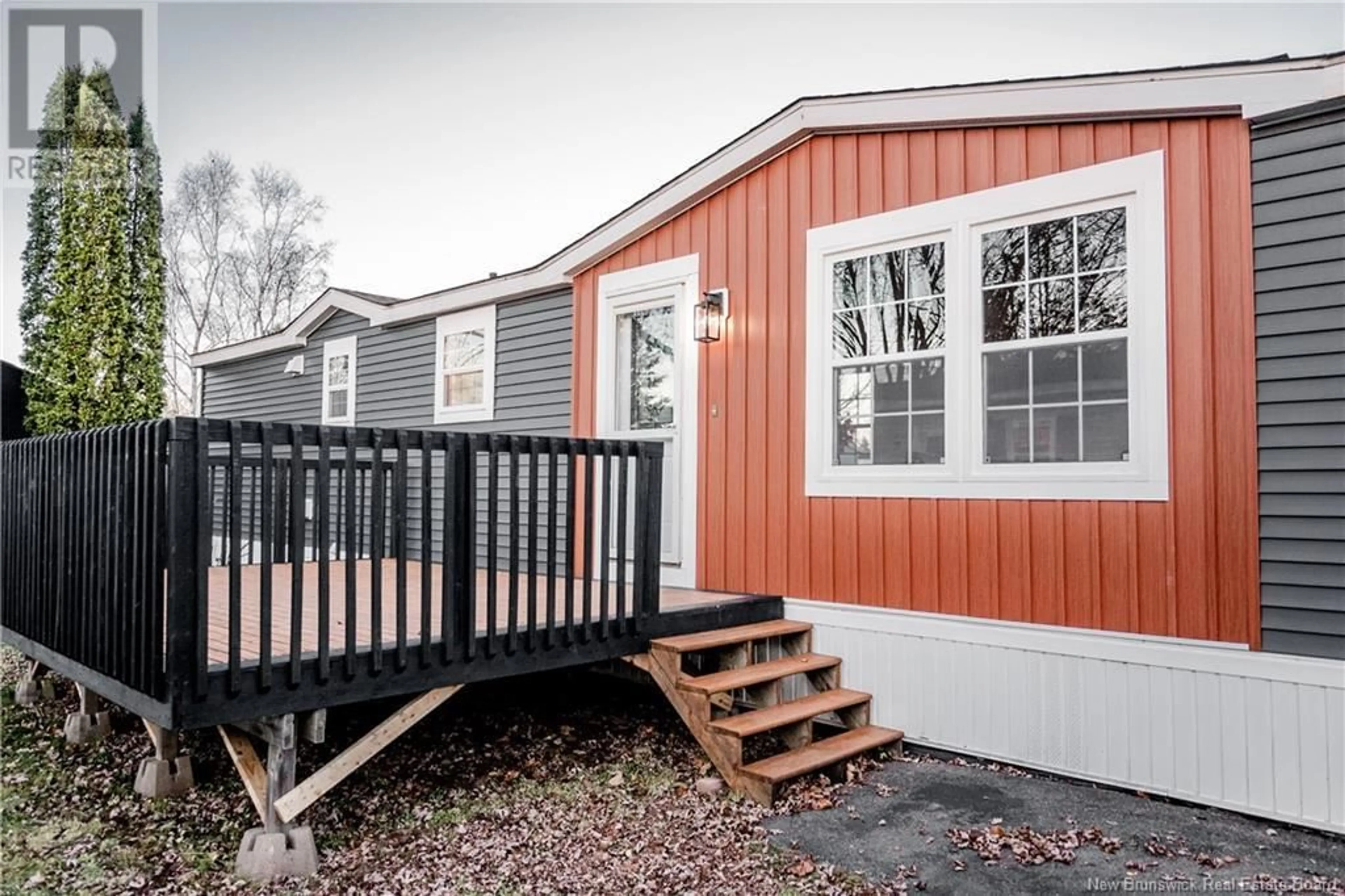 Home with vinyl exterior material, street for 25 1ST STREET, Sussex Corner New Brunswick E4E2W1