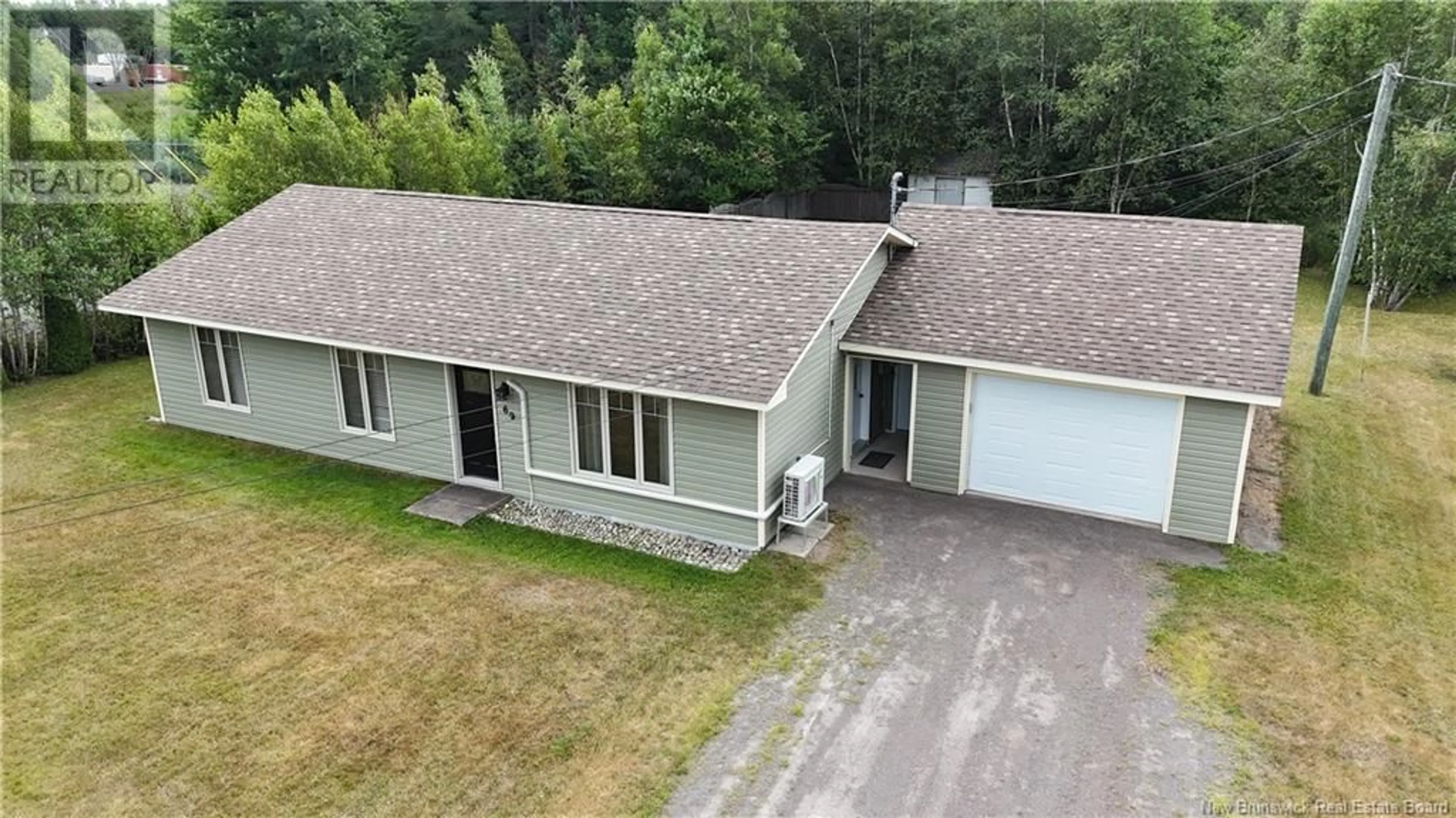 A pic from outside/outdoor area/front of a property/back of a property/a pic from drone, building for 69 CENTENNIAL WEST AVENUE, Rexton New Brunswick E4W1X6