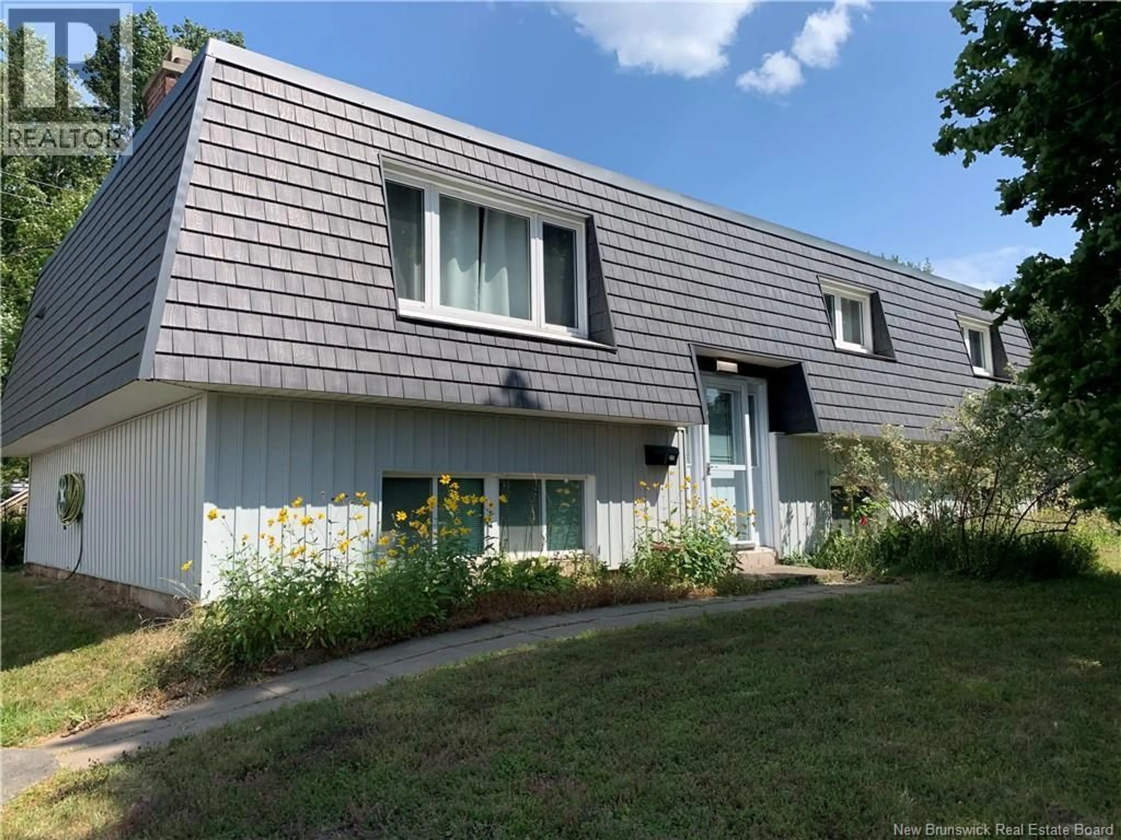 Home with vinyl exterior material, street for 7 MCDOWELL AVENUE, Riverview New Brunswick E1B4A3