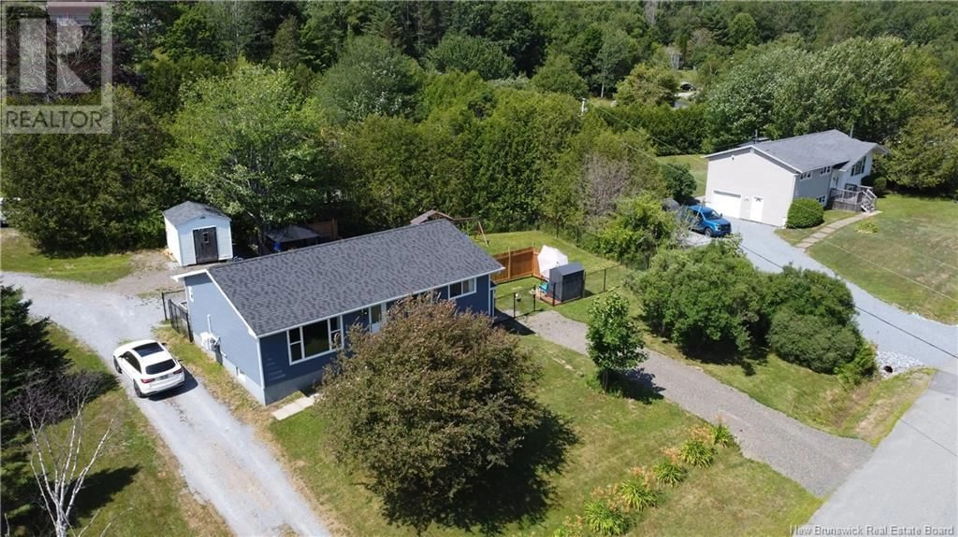 A pic from outside/outdoor area/front of a property/back of a property/a pic from drone, street for 1 LEIGHSIDE COURT, Grand Bay-Westfield New Brunswick E5K1Z5