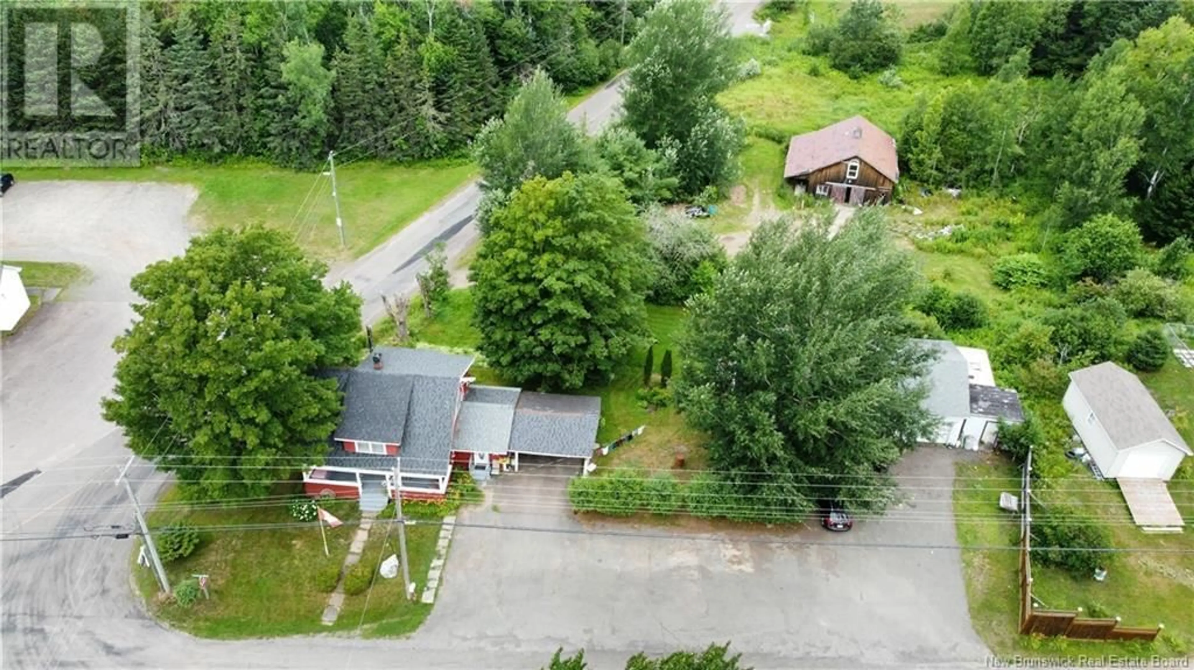 A pic from outside/outdoor area/front of a property/back of a property/a pic from drone, unknown for 96 OLD BERRY MILLS ROAD, Berry Mills New Brunswick E1G2N1
