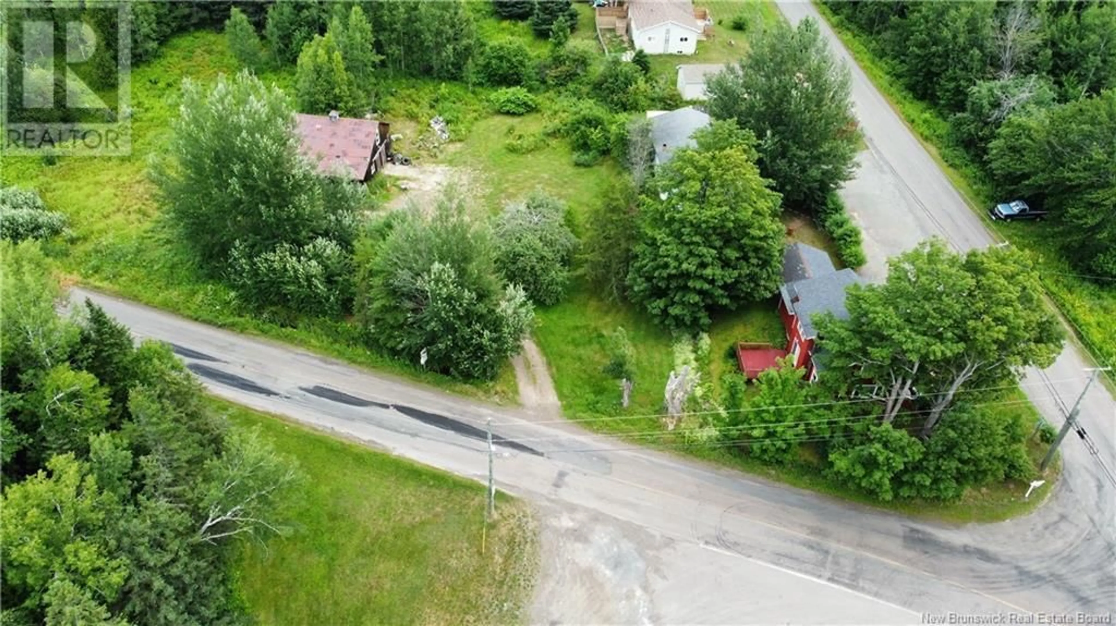 A pic from outside/outdoor area/front of a property/back of a property/a pic from drone, street for 96 OLD BERRY MILLS ROAD, Berry Mills New Brunswick E1G2N1