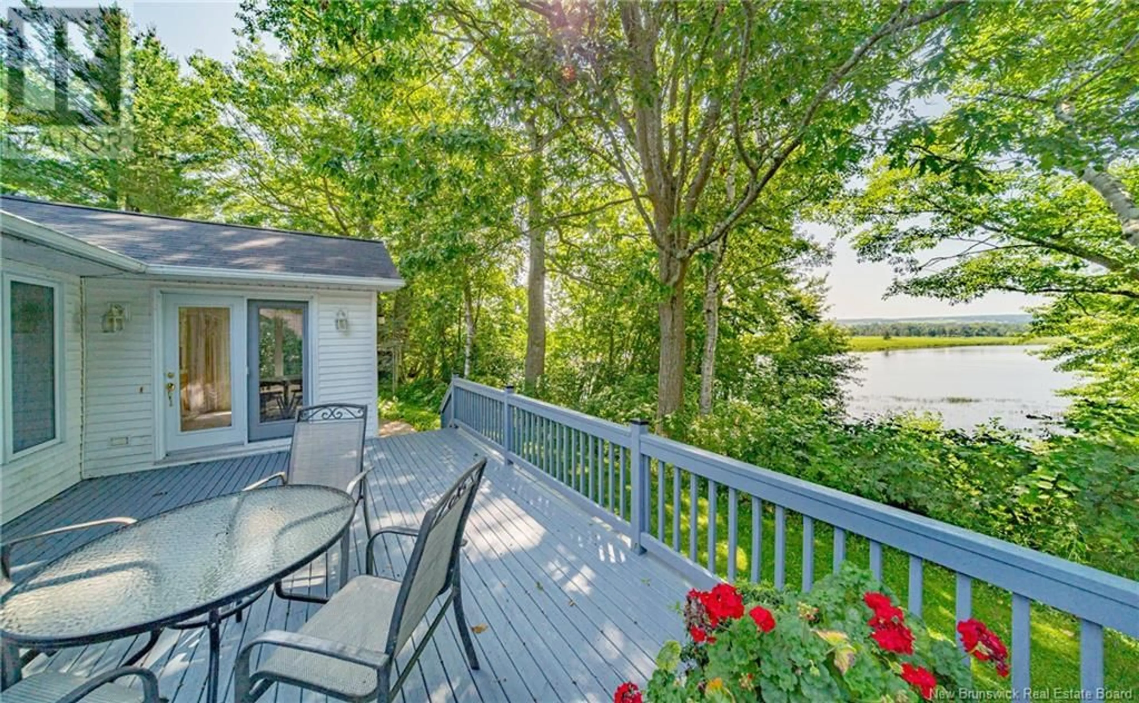 Patio, water/lake/river/ocean view for 20 NICHOLSON LANE, Douglas New Brunswick E3G7M1