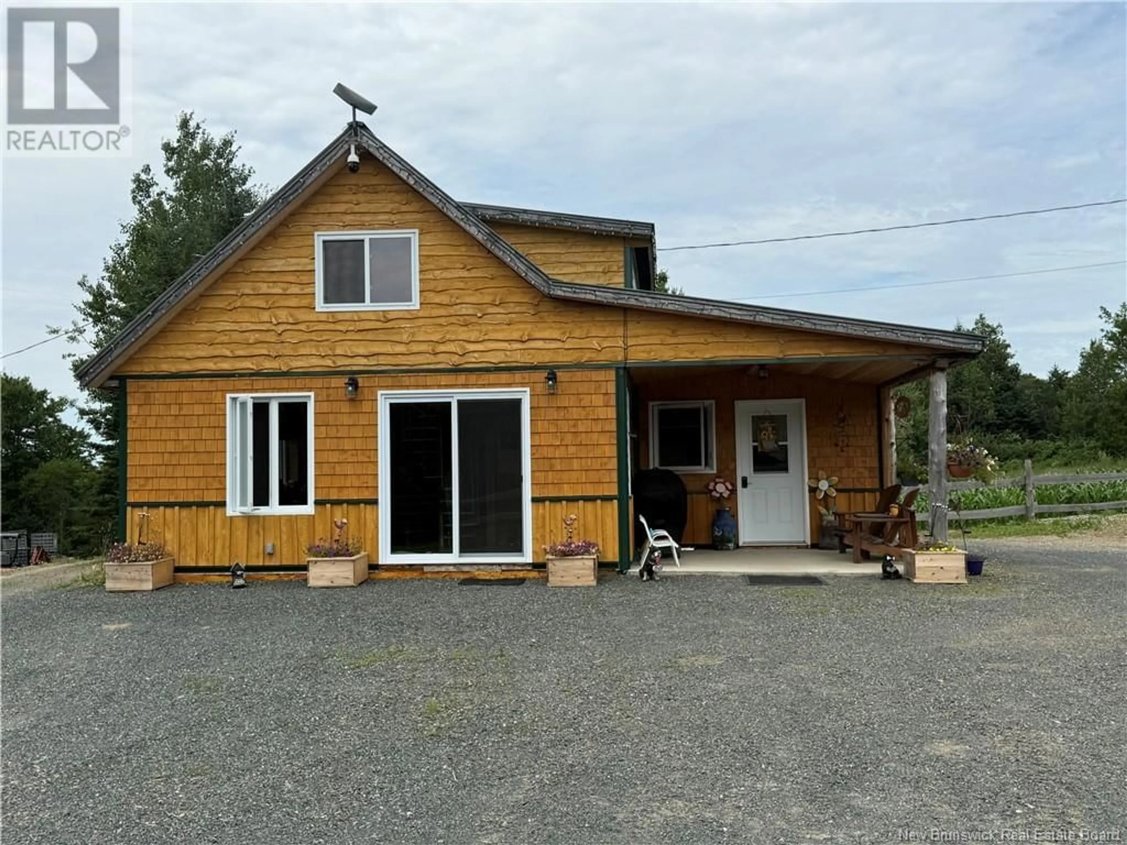 A pic from outside/outdoor area/front of a property/back of a property/a pic from drone, building for 338 GLENBURN ROAD, Carlingford New Brunswick E7H2E4