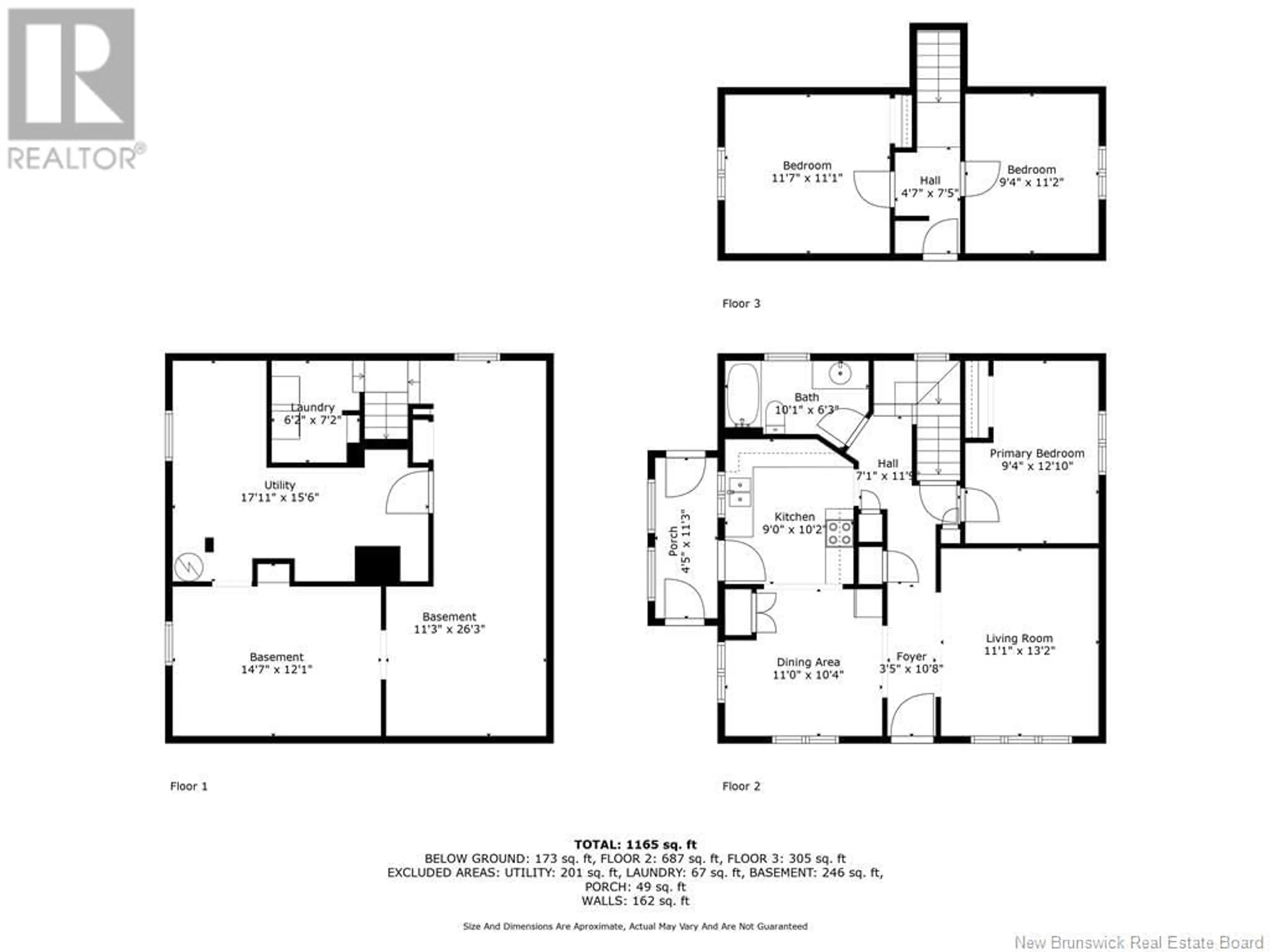 Floor plan for 79 OLIVIER, Dieppe New Brunswick E1A1S3