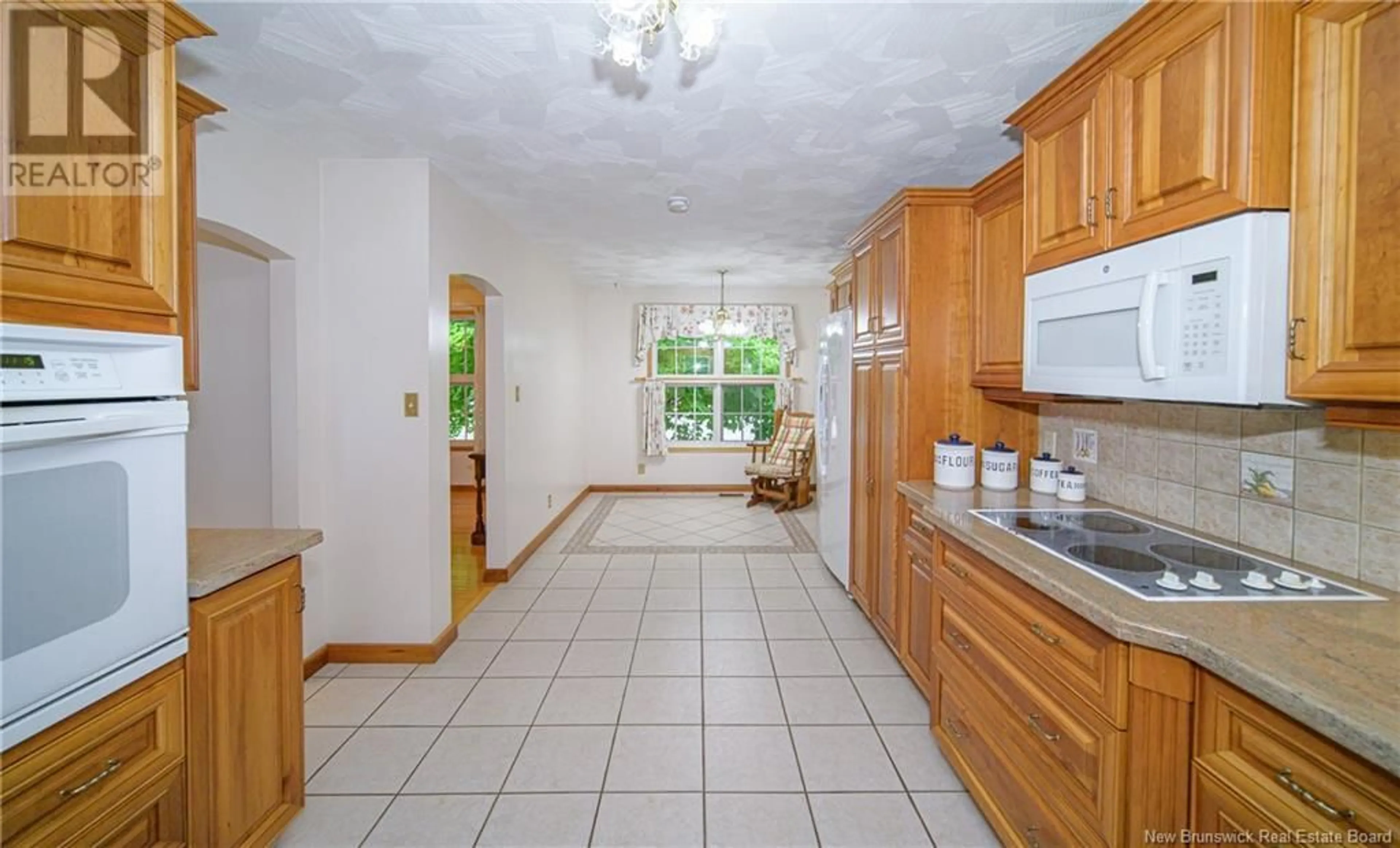 Standard kitchen, ceramic/tile floor for 6328 ROUTE 8, Boiestown New Brunswick E6A1M1