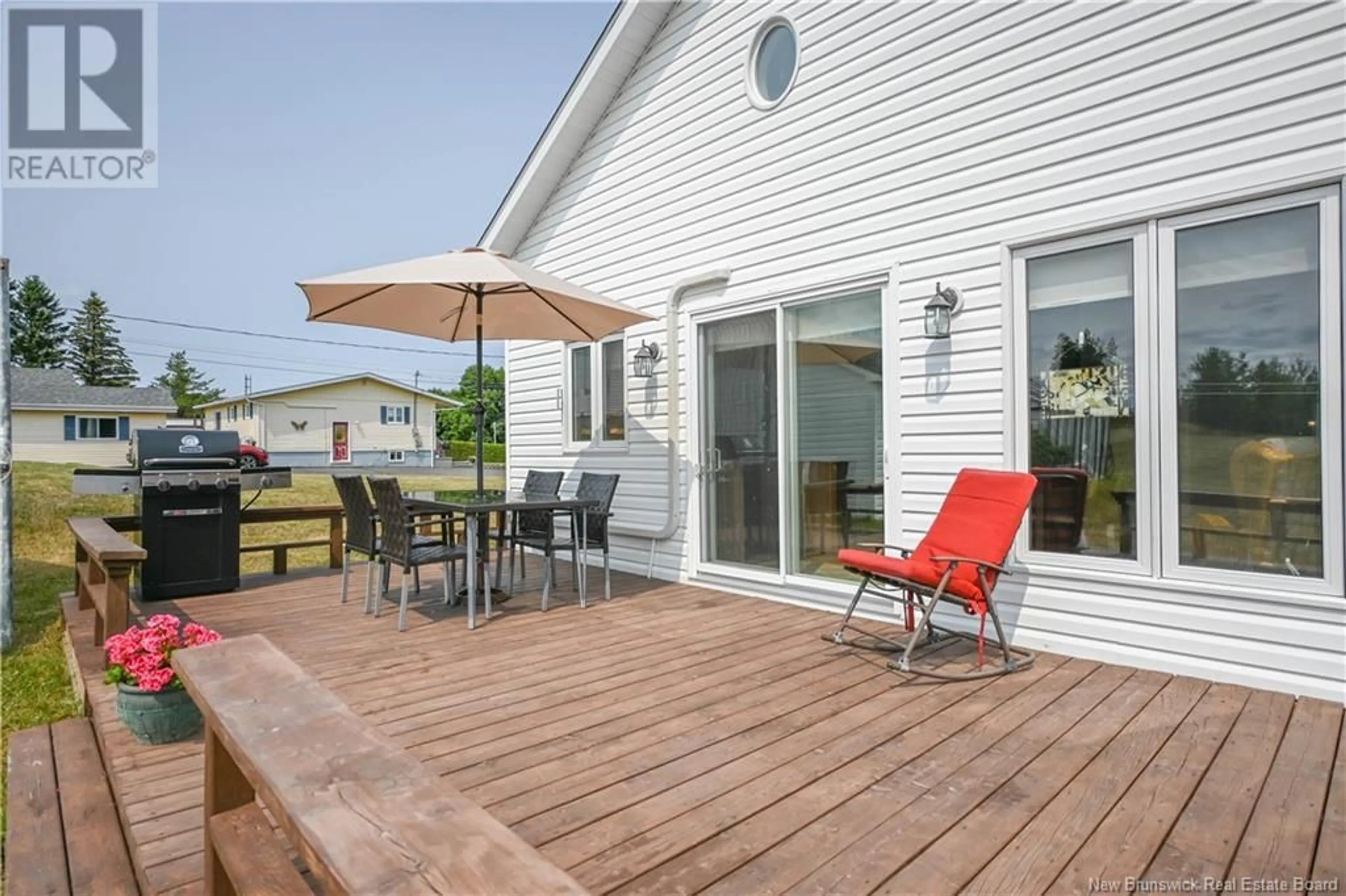 Patio, water/lake/river/ocean view for 65 BREAU ROAD, Canton Des Basques New Brunswick E1X3J7