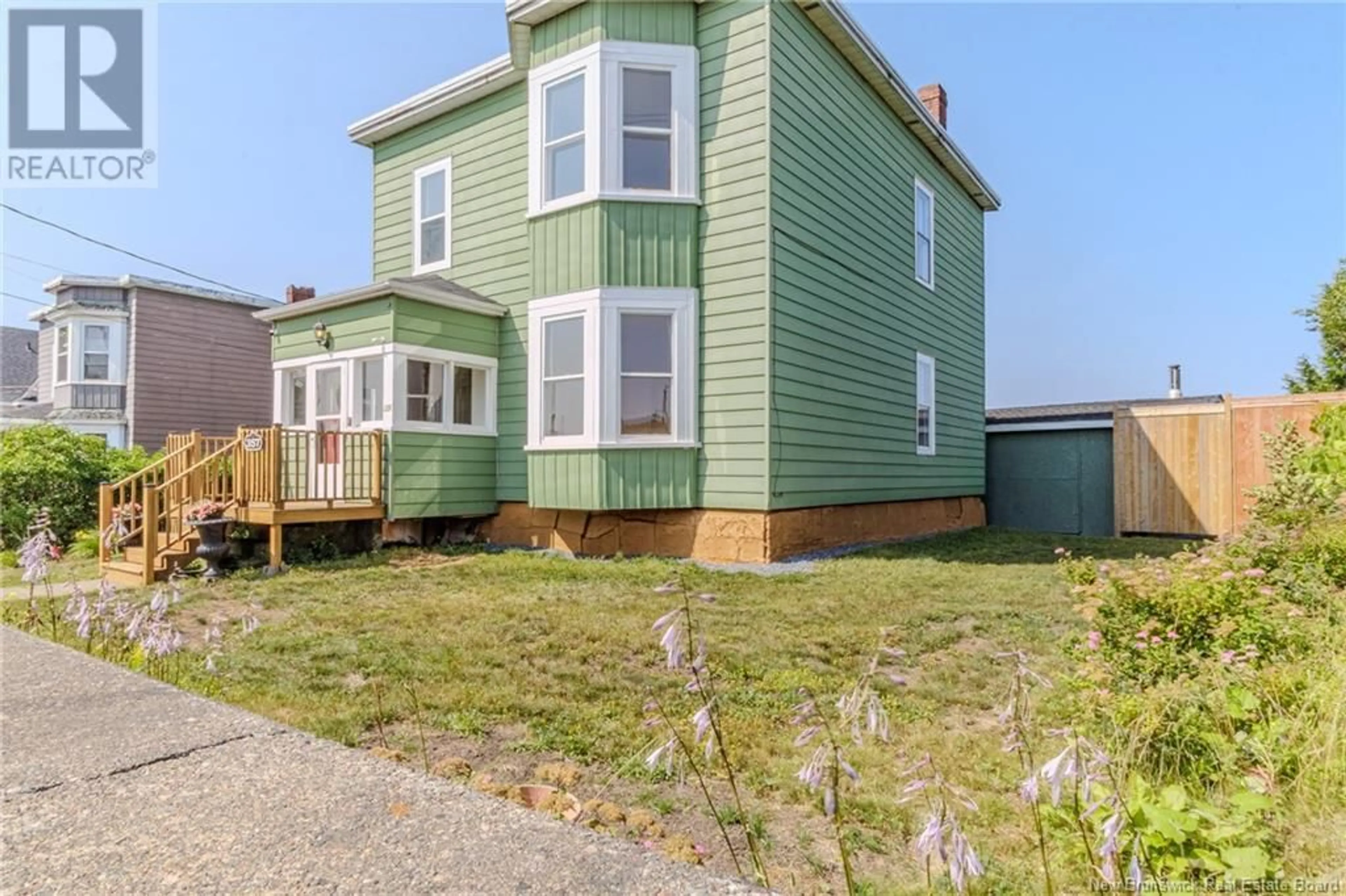 Home with vinyl exterior material, street for 357 LANCASTER AVENUE, Saint John New Brunswick E2M2L3
