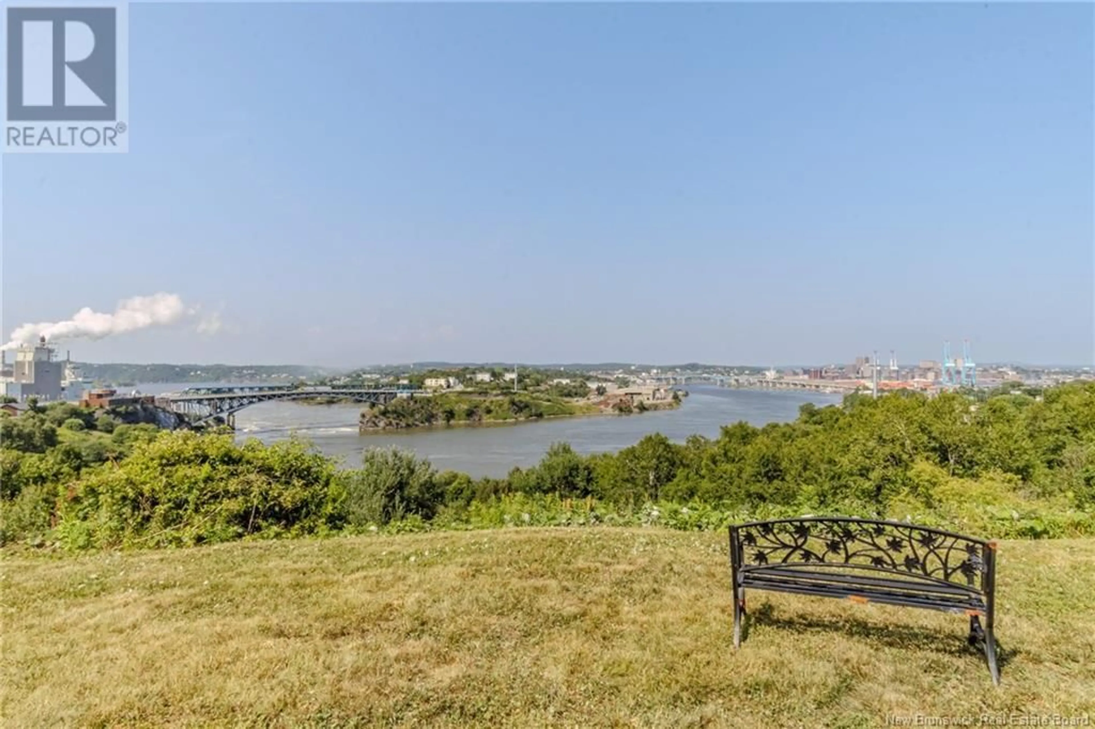 A pic from outside/outdoor area/front of a property/back of a property/a pic from drone, water/lake/river/ocean view for 357 LANCASTER AVENUE, Saint John New Brunswick E2M2L3