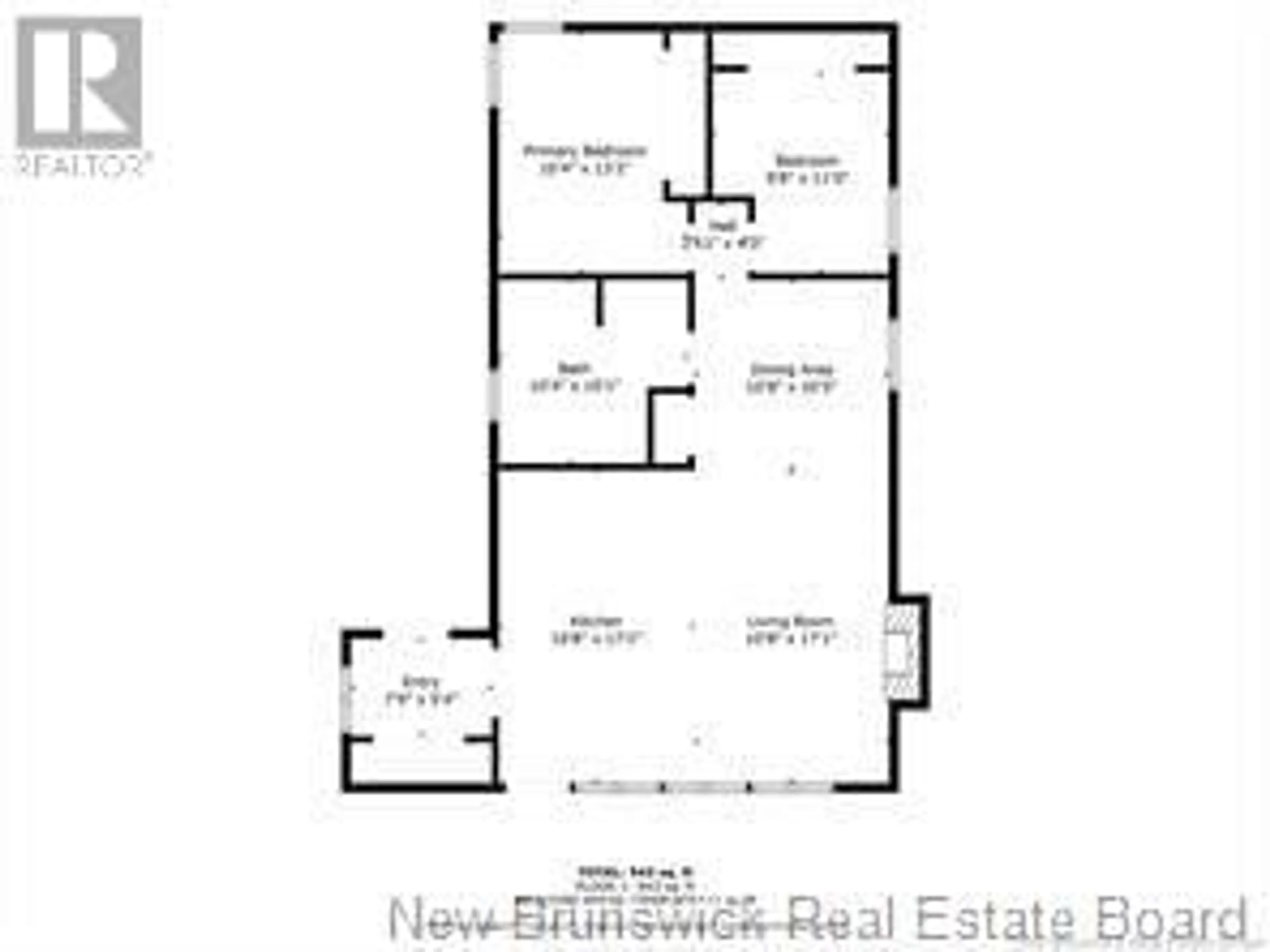 Floor plan for 70 LANE 89, Charlo New Brunswick E8E0B9
