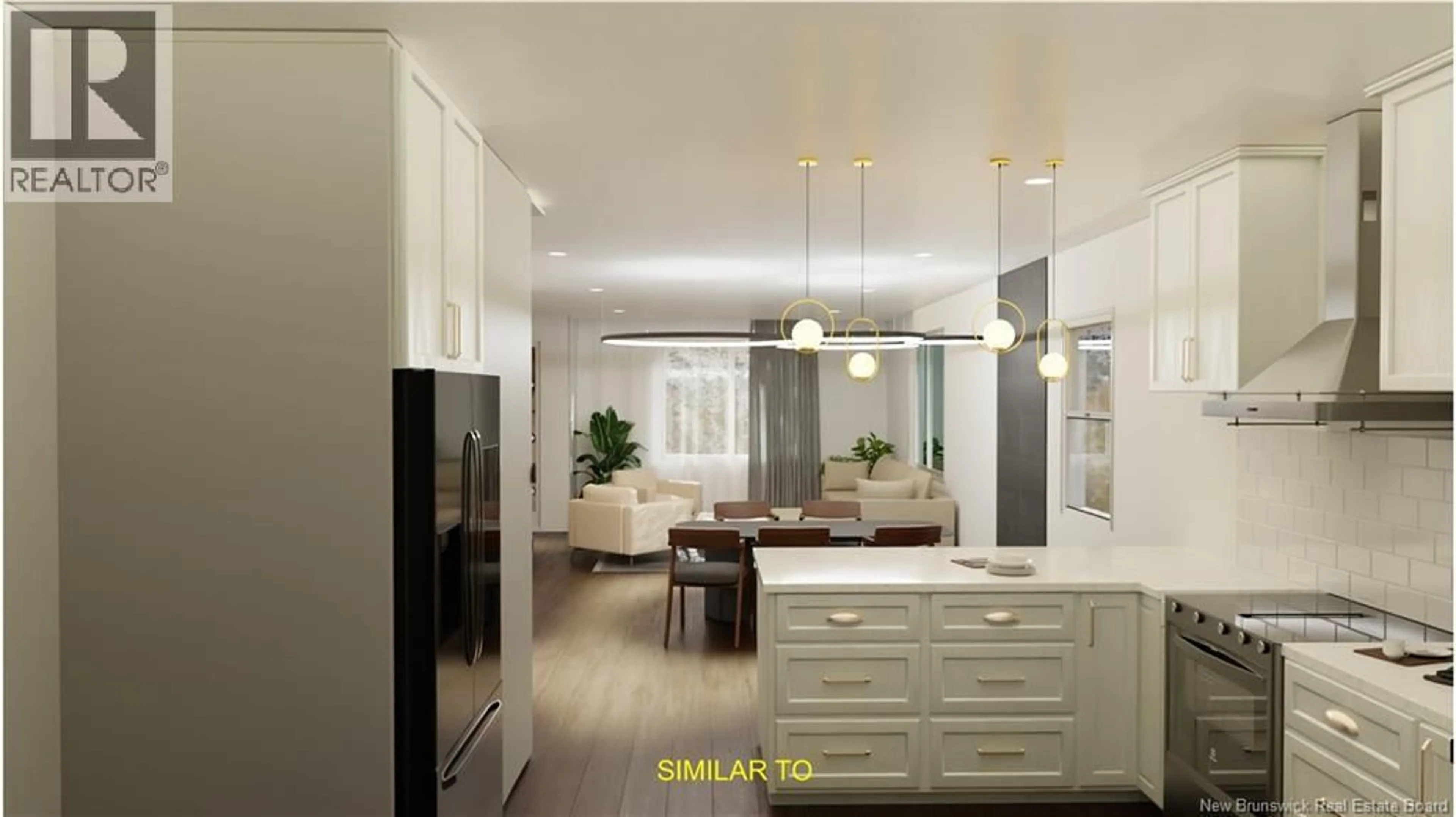 Open concept kitchen, unknown for 49 HOMESTEAD DRIVE, Hampton New Brunswick E5N0J7