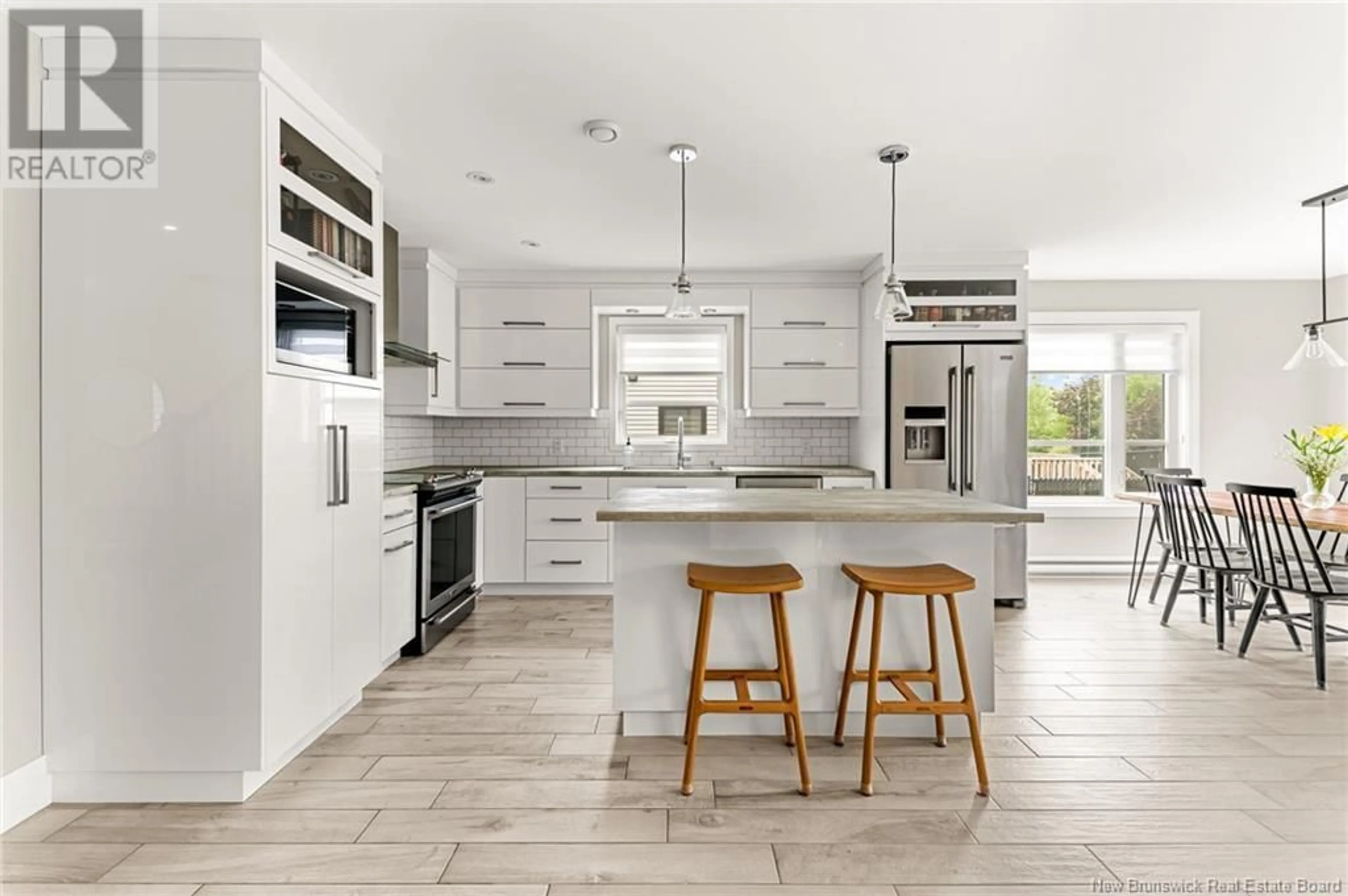 Open concept kitchen, ceramic/tile floor for 98 TIMANDRA CRESCENT, Moncton New Brunswick E1G5Y4