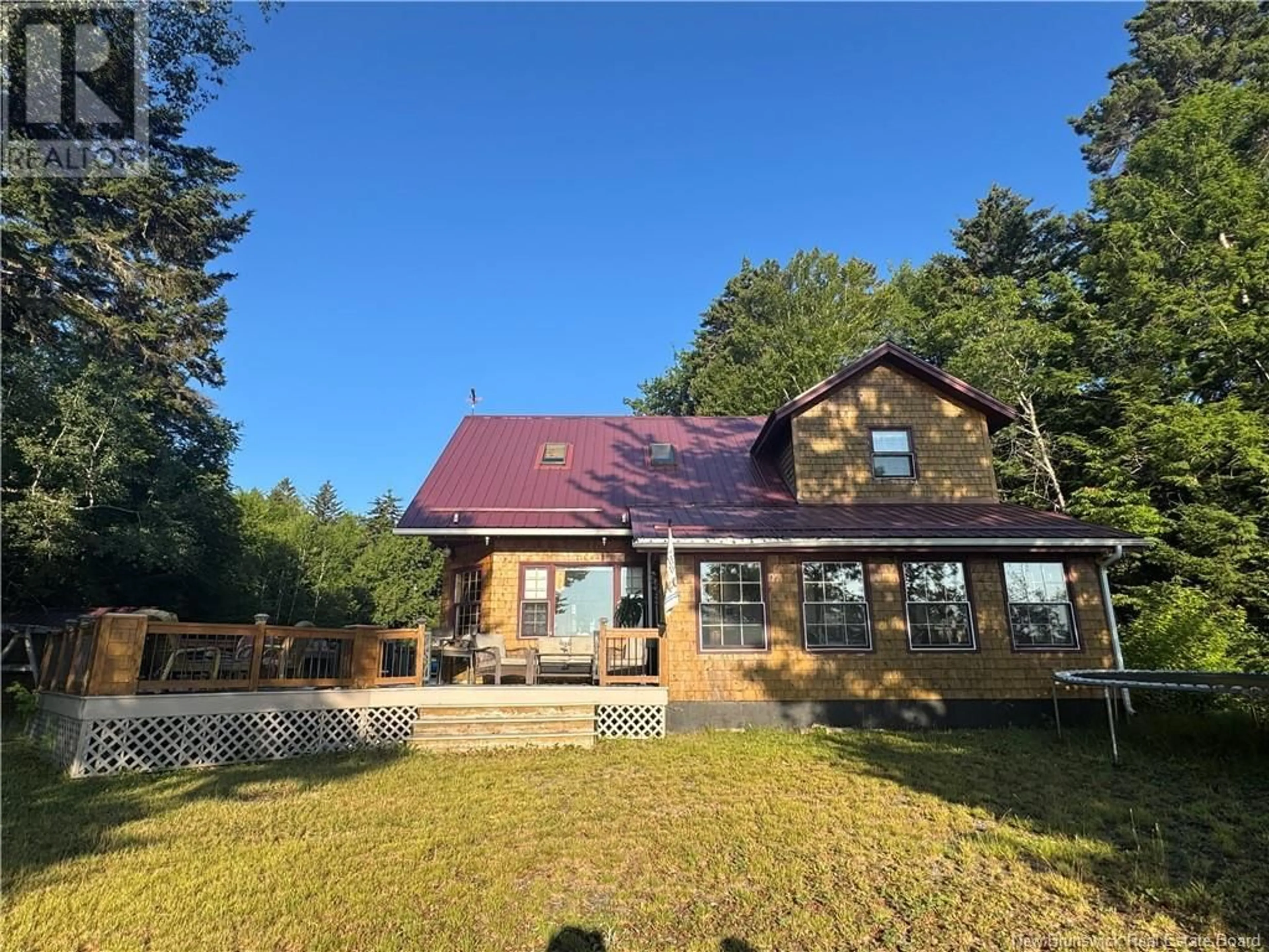 A pic from outside/outdoor area/front of a property/back of a property/a pic from drone, building for 30 DEER POINT ROAD, Johnson Settlement New Brunswick E5A1S5