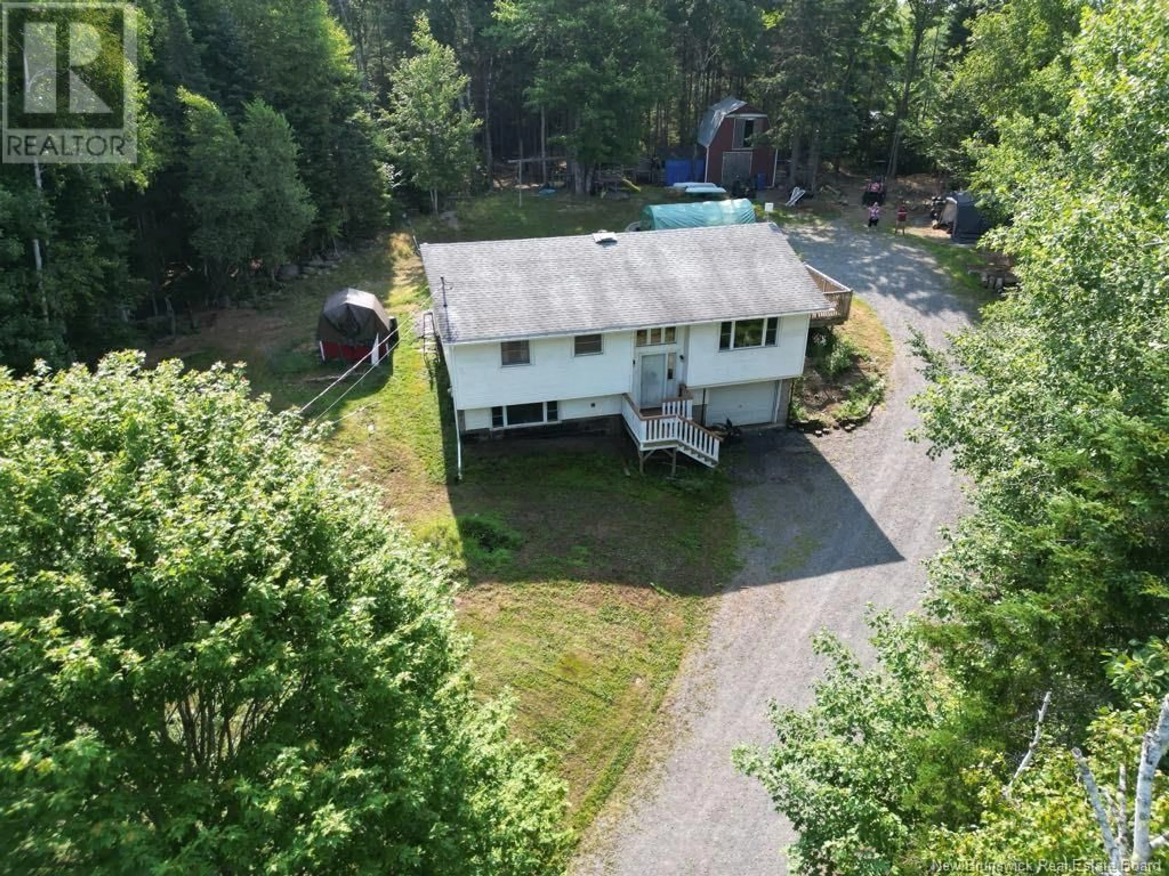 A pic from outside/outdoor area/front of a property/back of a property/a pic from drone, unknown for 82 UPPER DURHAM ROAD, Durham Bridge New Brunswick E6C1B3
