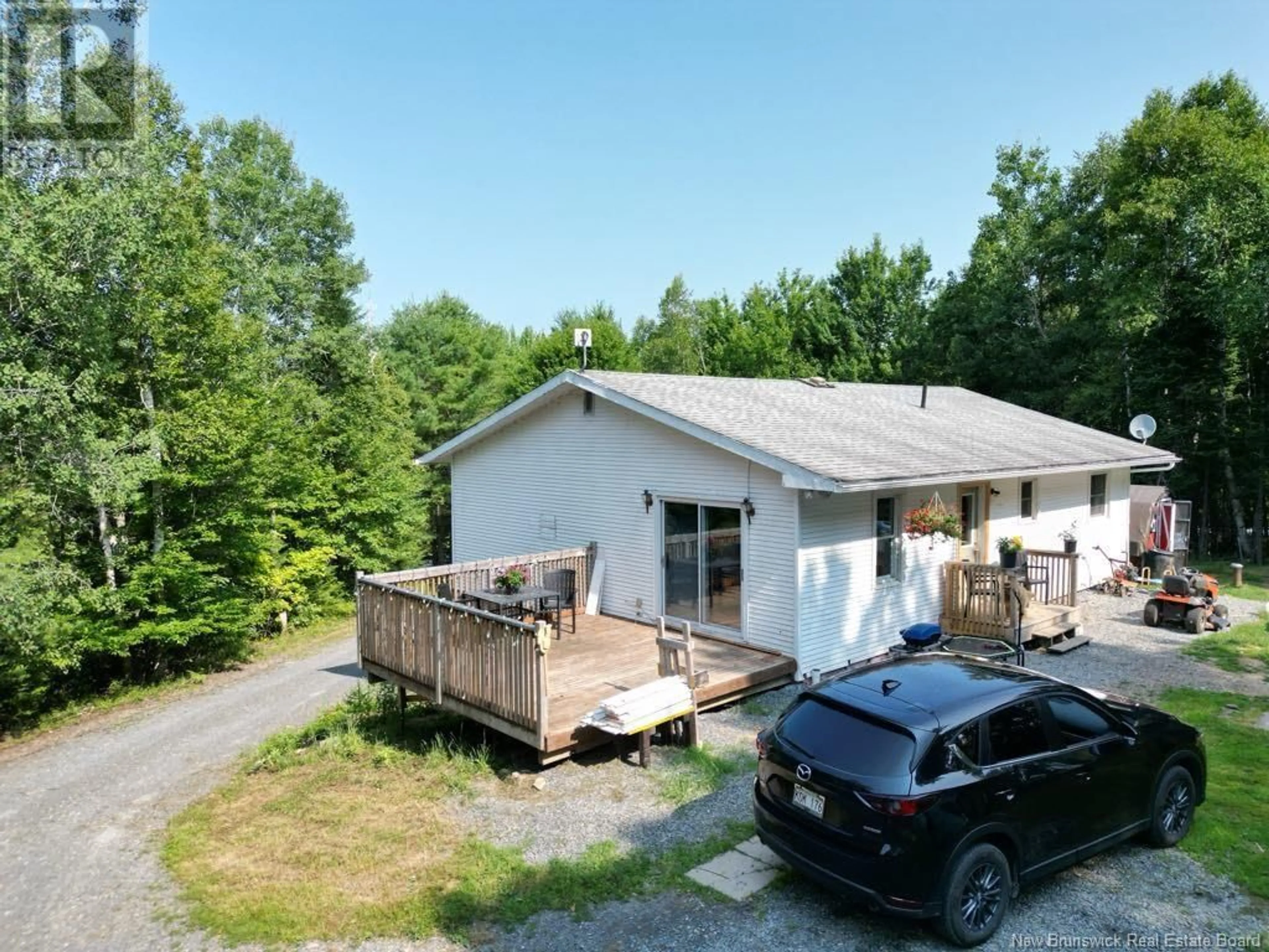 A pic from outside/outdoor area/front of a property/back of a property/a pic from drone, unknown for 82 UPPER DURHAM ROAD, Durham Bridge New Brunswick E6C1B3