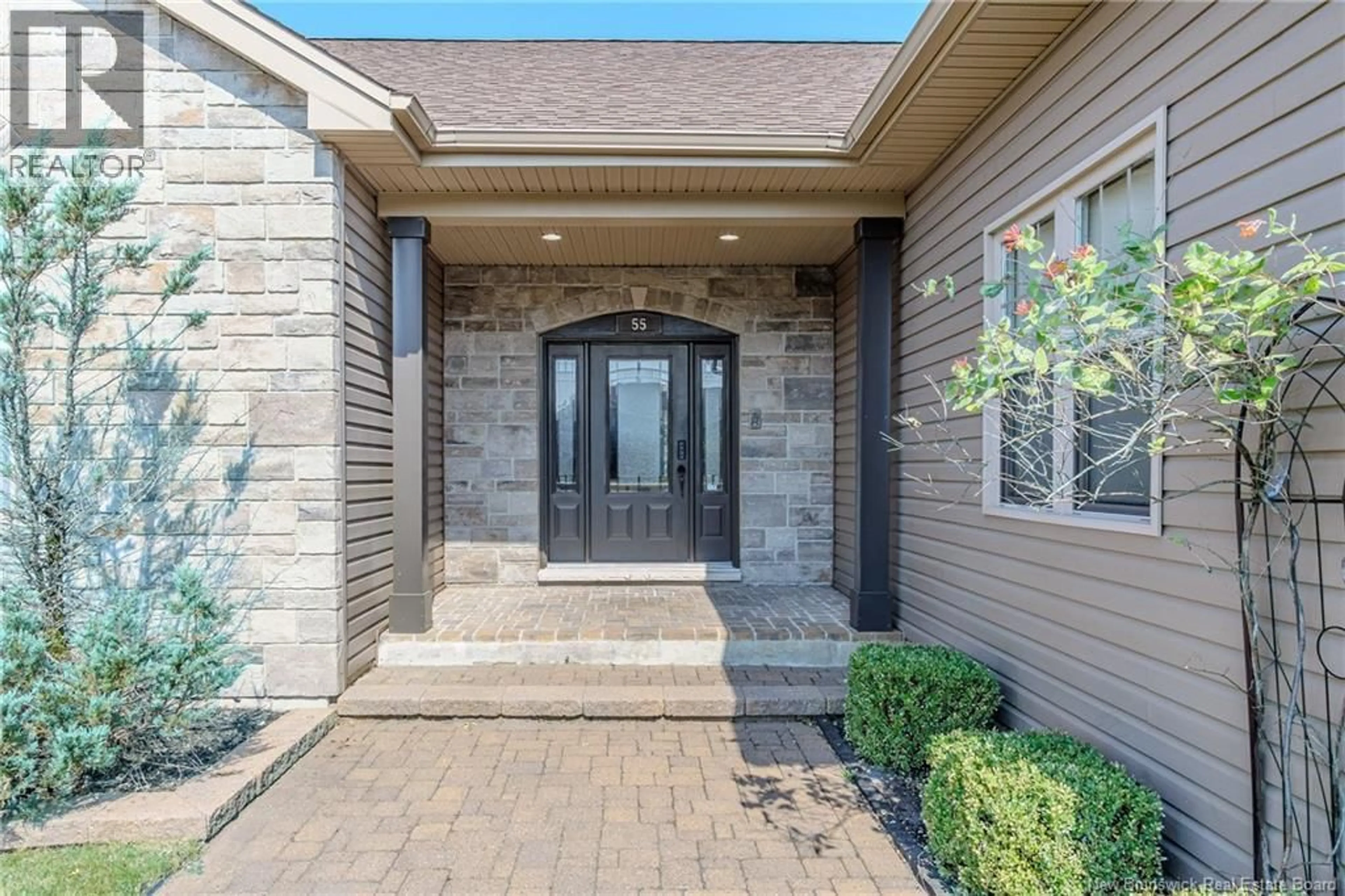 Home with brick exterior material, street for 55 SHORNECLIFF DRIVE, Quispamsis New Brunswick E2E0N3