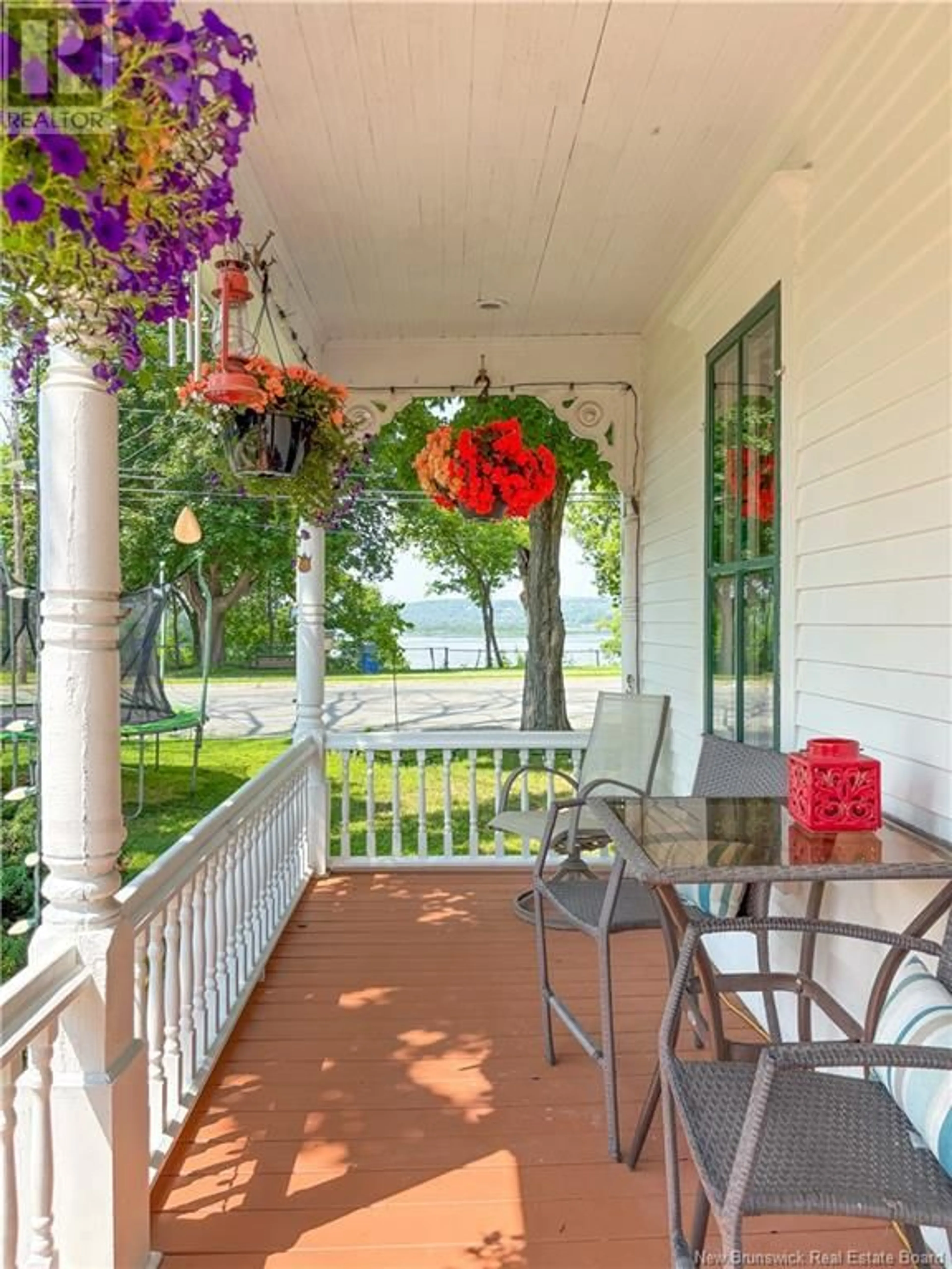 Patio, water/lake/river/ocean view for 167 BROADWAY STREET, Woodstock New Brunswick E7M1B6