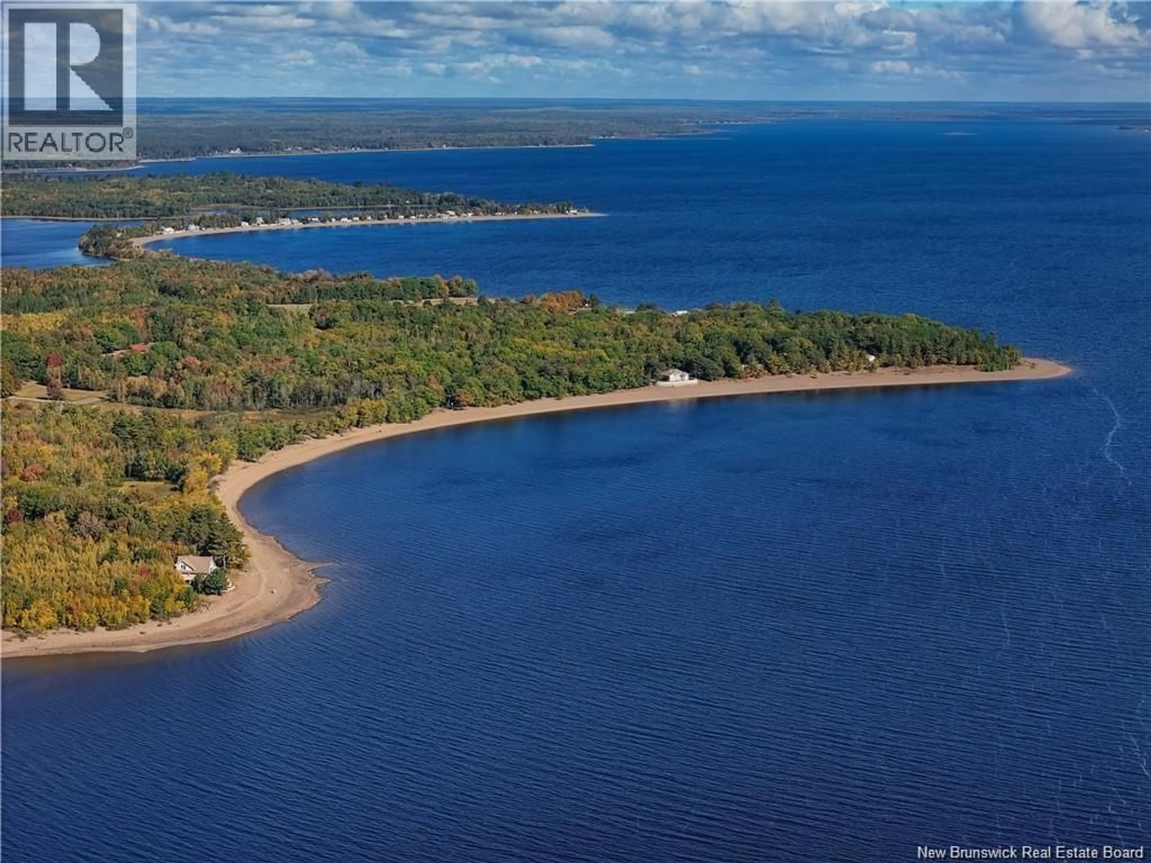 A pic from outside/outdoor area/front of a property/back of a property/a pic from drone, water/lake/river/ocean view for 16 BEECHER LANE, Douglas Harbour New Brunswick E4B1Z7