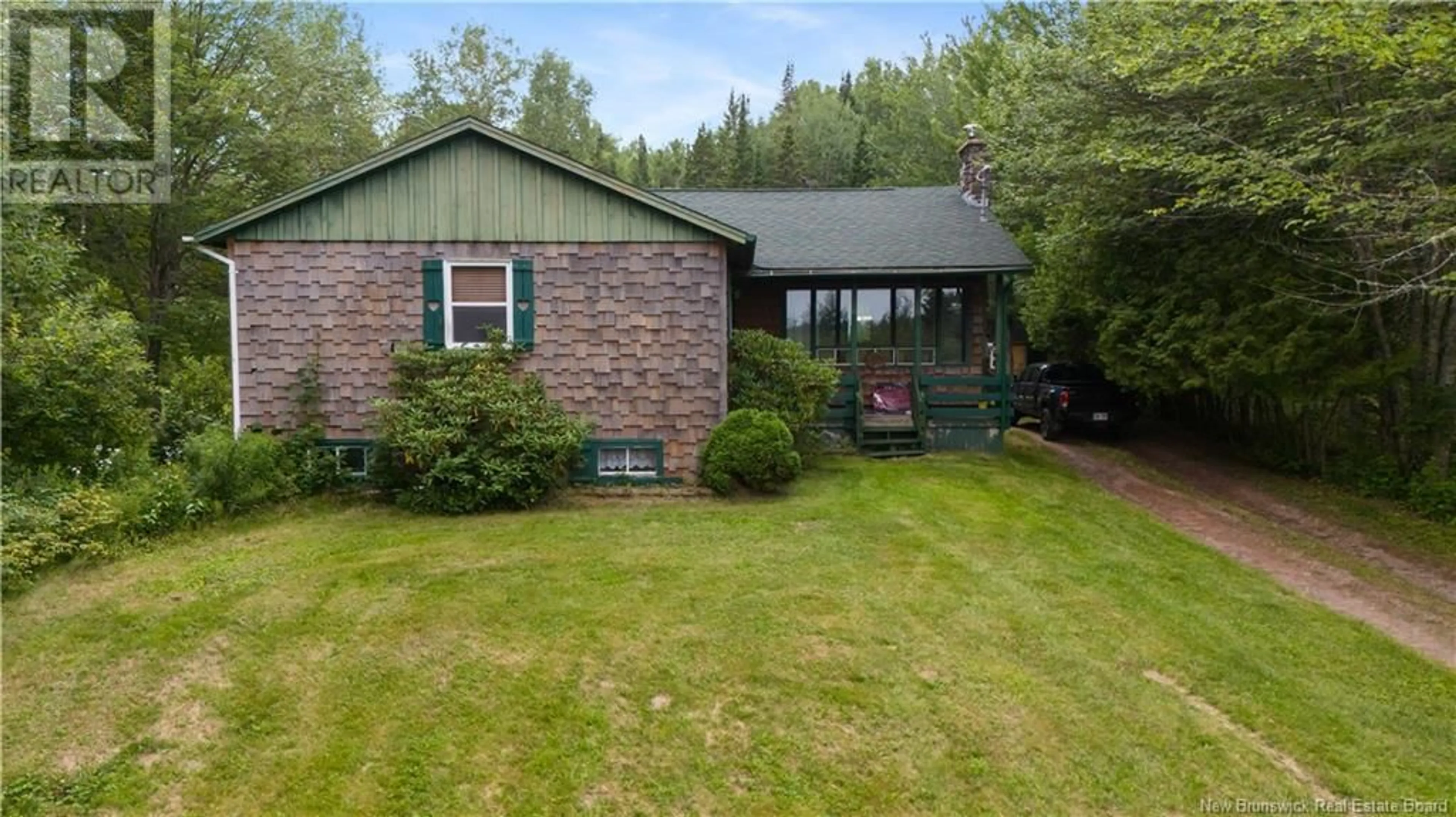 A pic from outside/outdoor area/front of a property/back of a property/a pic from drone, unknown for 463 RUSAGONIS ROAD, Rusagonis New Brunswick E3B8Z3