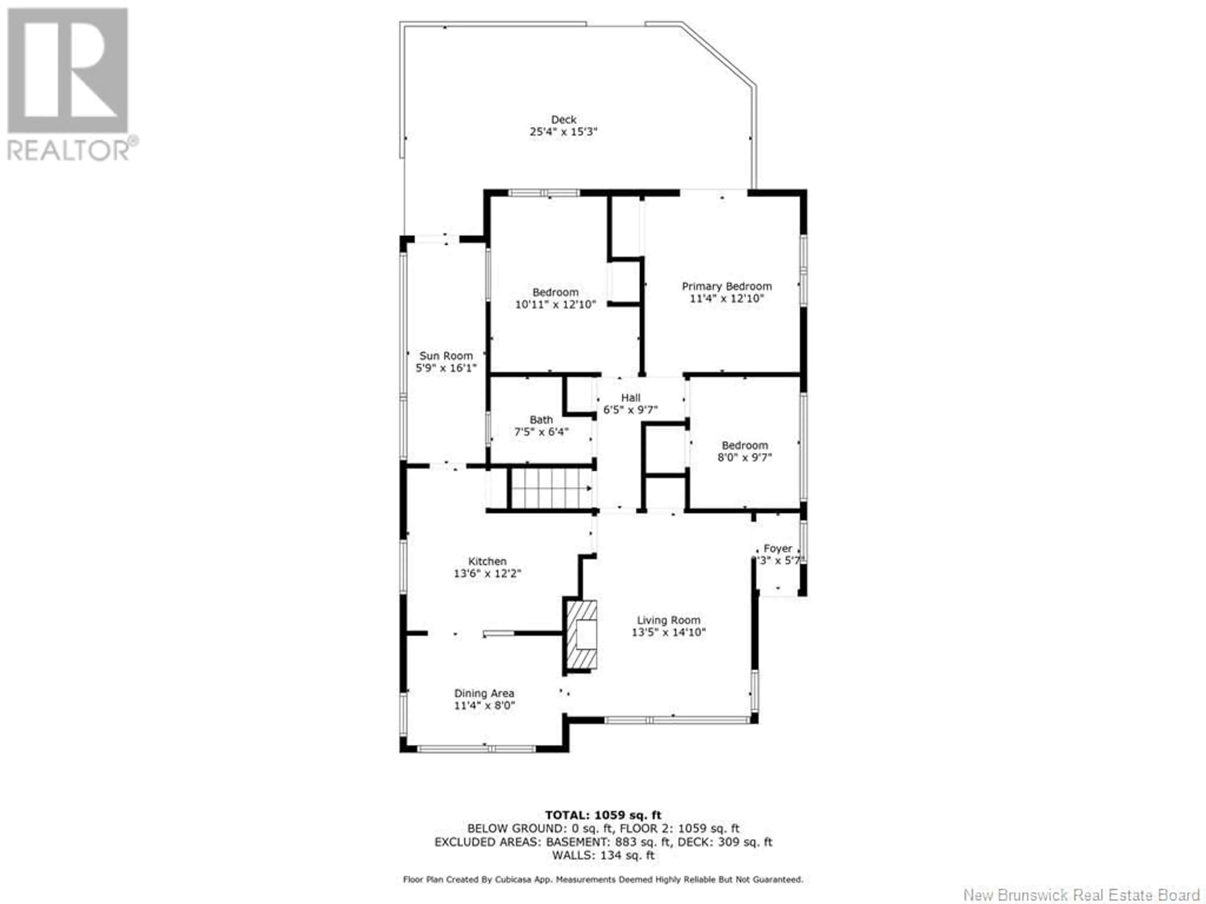 Floor plan for 48 VICTORIA STREET, Campbellton New Brunswick E3N1H9