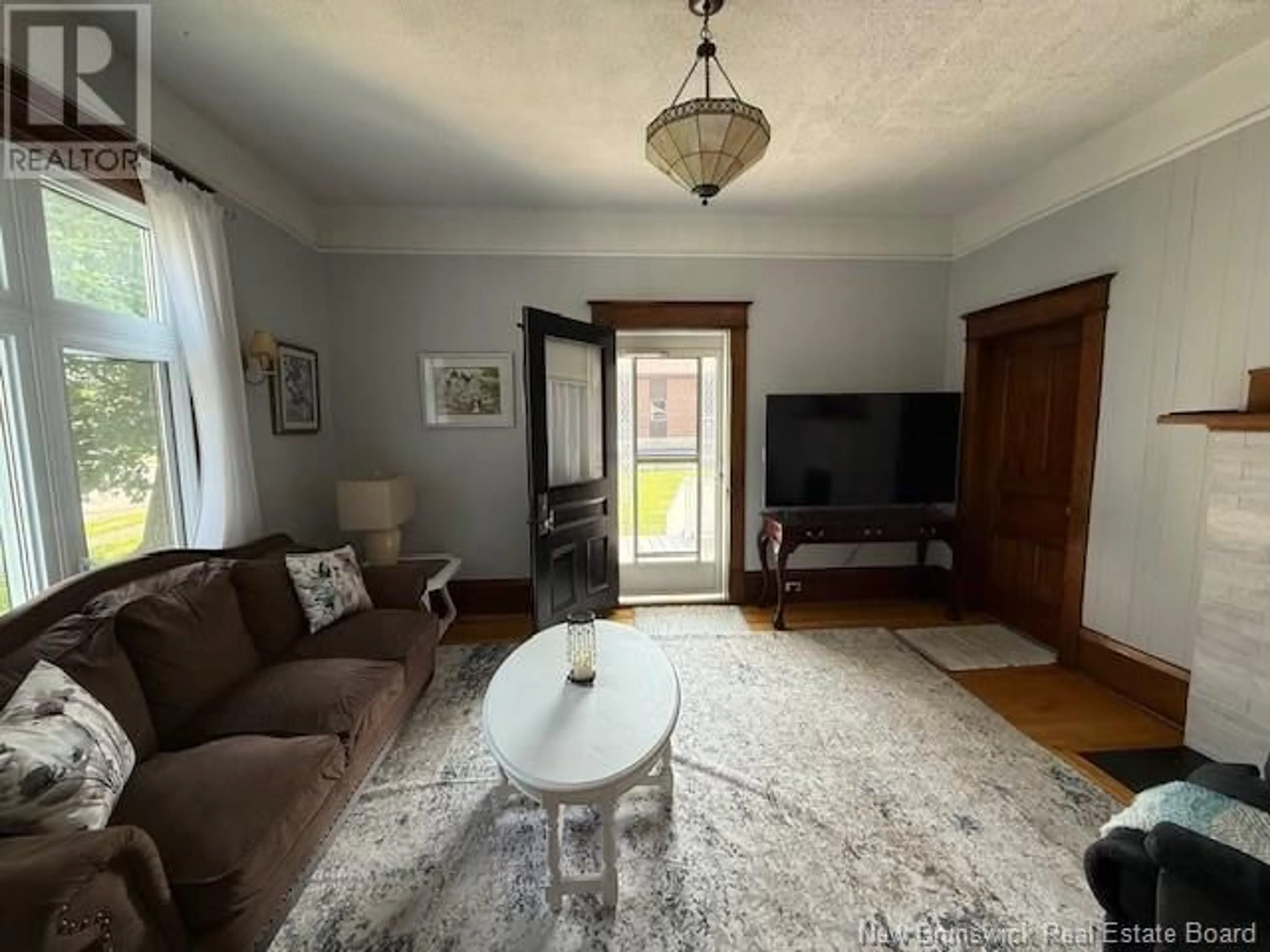 Living room with furniture, unknown for 6 ABERDEEN STREET, Campbellton New Brunswick E3N2J4