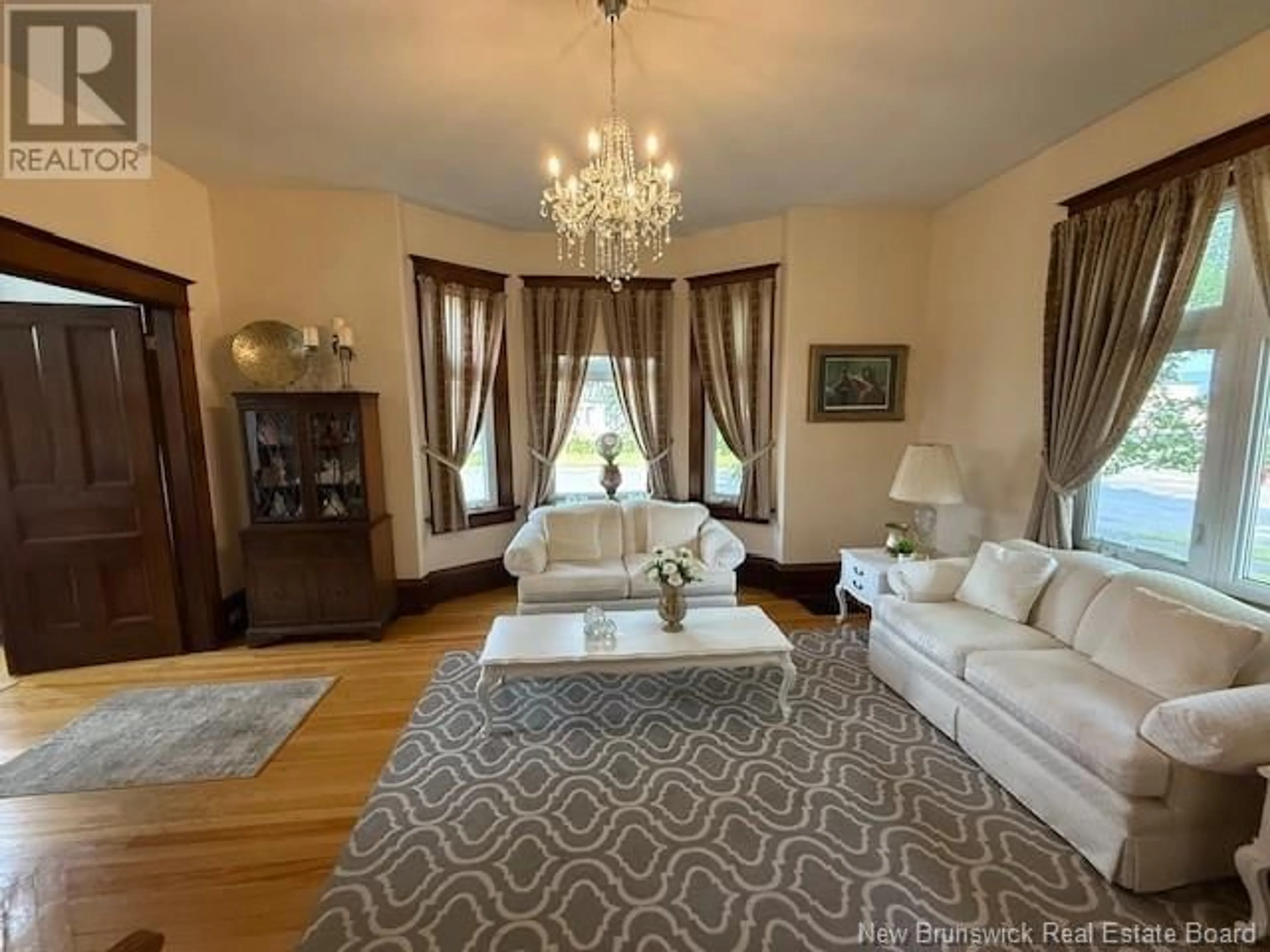 Living room with furniture, unknown for 6 ABERDEEN STREET, Campbellton New Brunswick E3N2J4