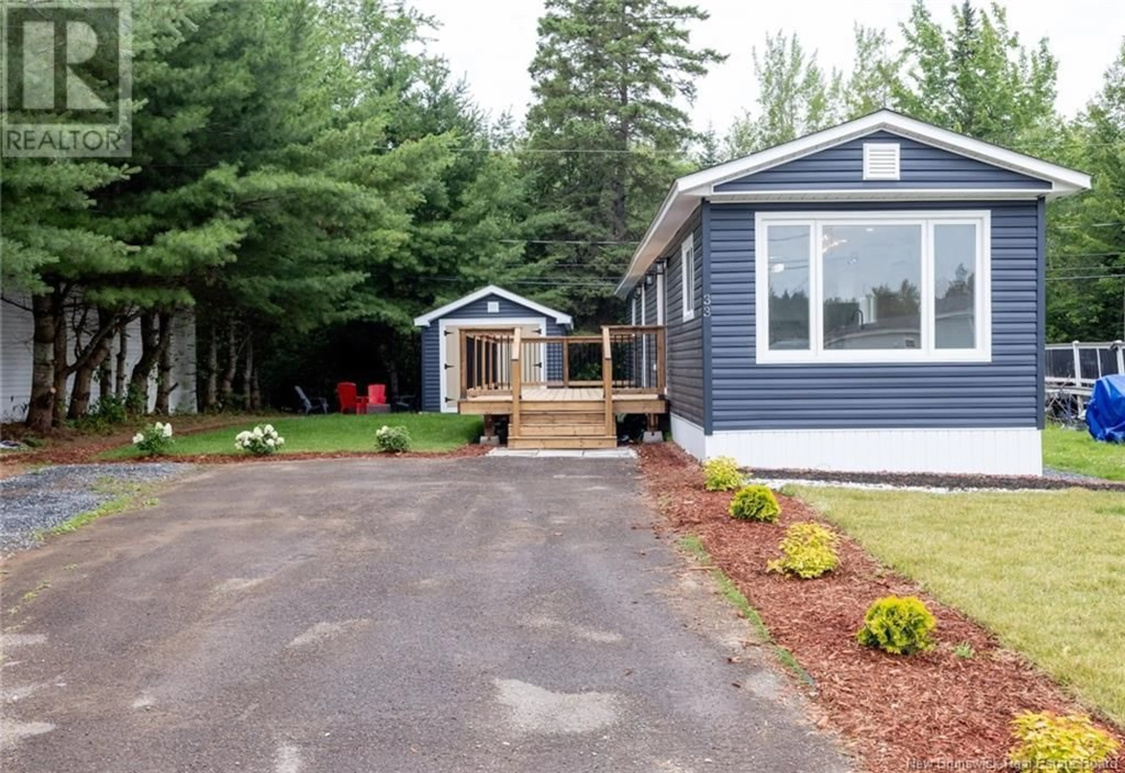 Home with vinyl exterior material, unknown for 33 NORTHRUP CRESCENT, Lincoln New Brunswick E3B6T8