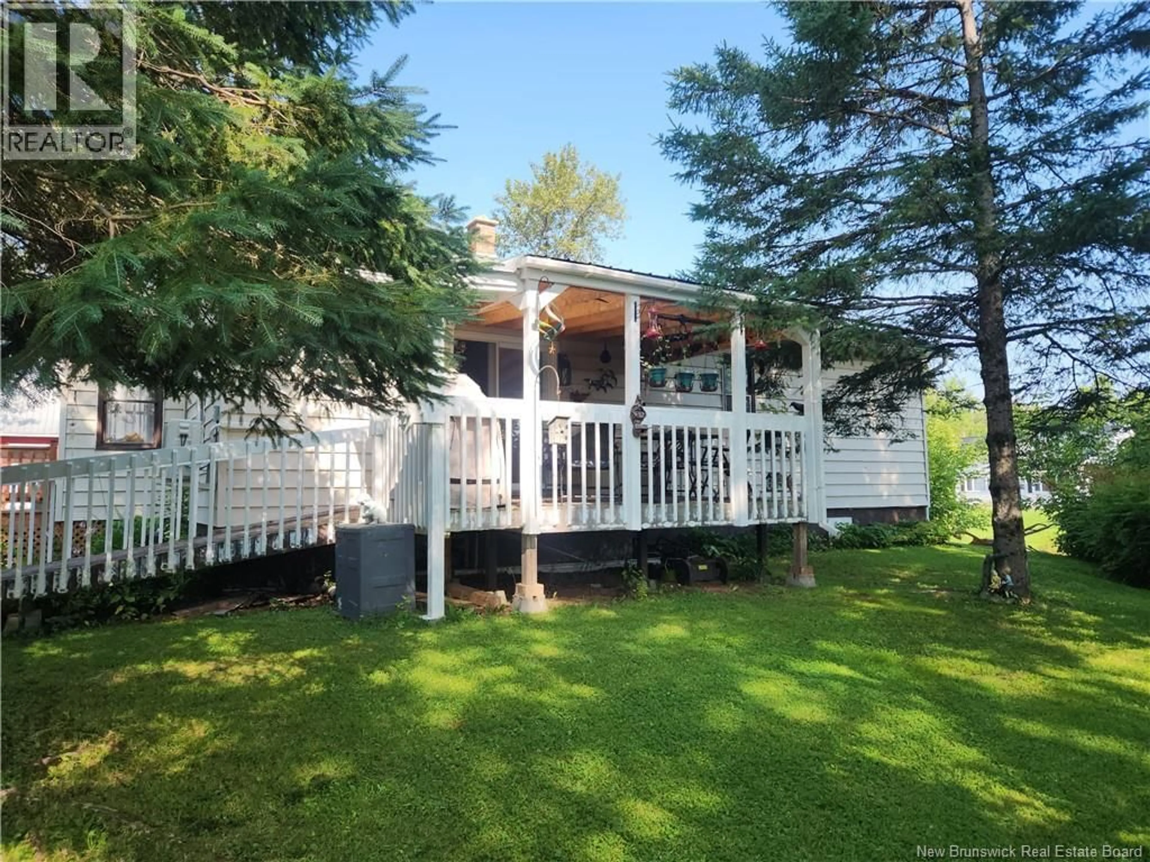 Home with vinyl exterior material, water/lake/river/ocean view for 5 SUTTHERY DRIVE, Plaster Rock New Brunswick E7G4B7