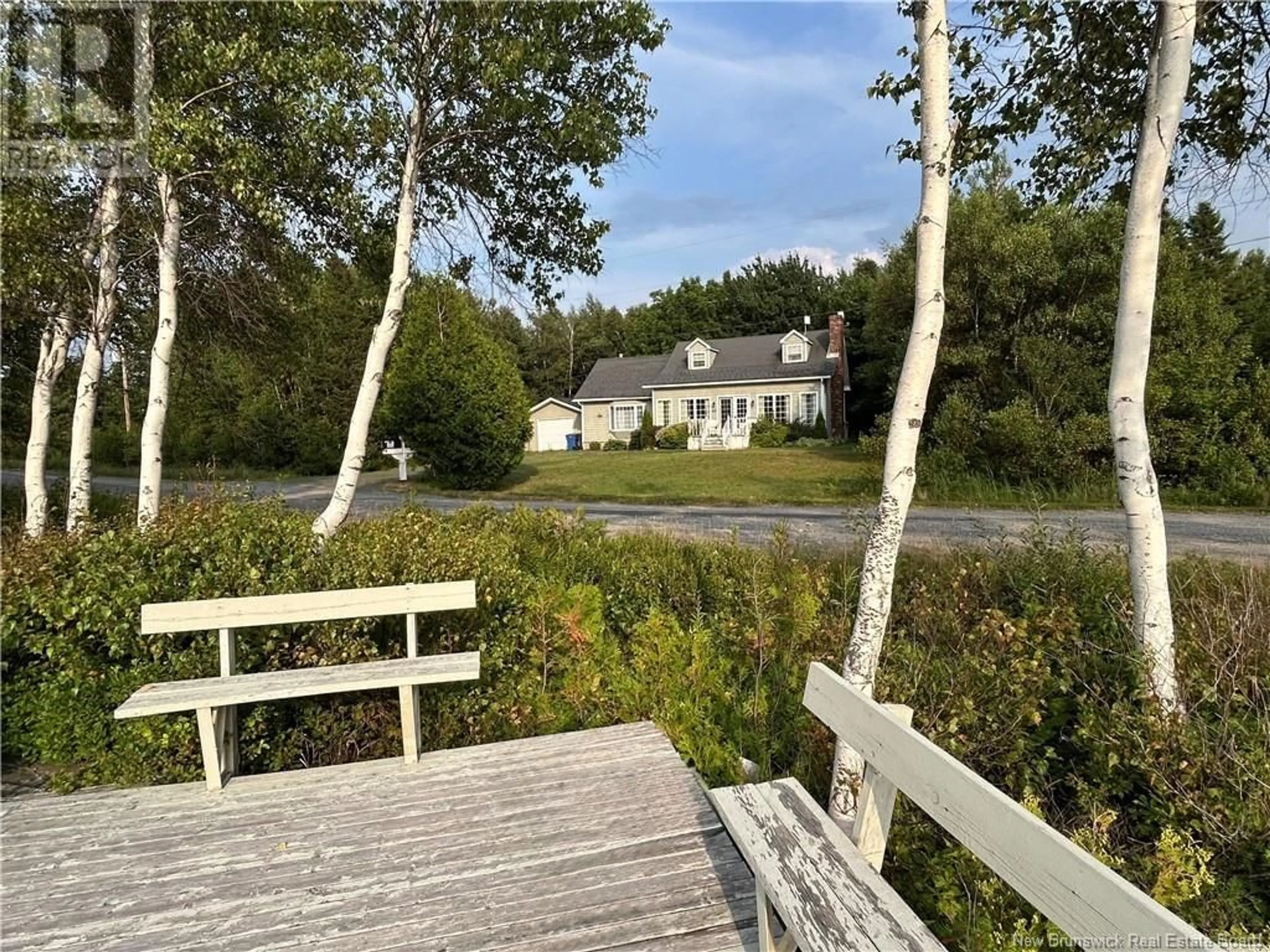 A pic from outside/outdoor area/front of a property/back of a property/a pic from drone, water/lake/river/ocean view for 49 FRONT ROAD, Bay Du Vin New Brunswick E1N6L3