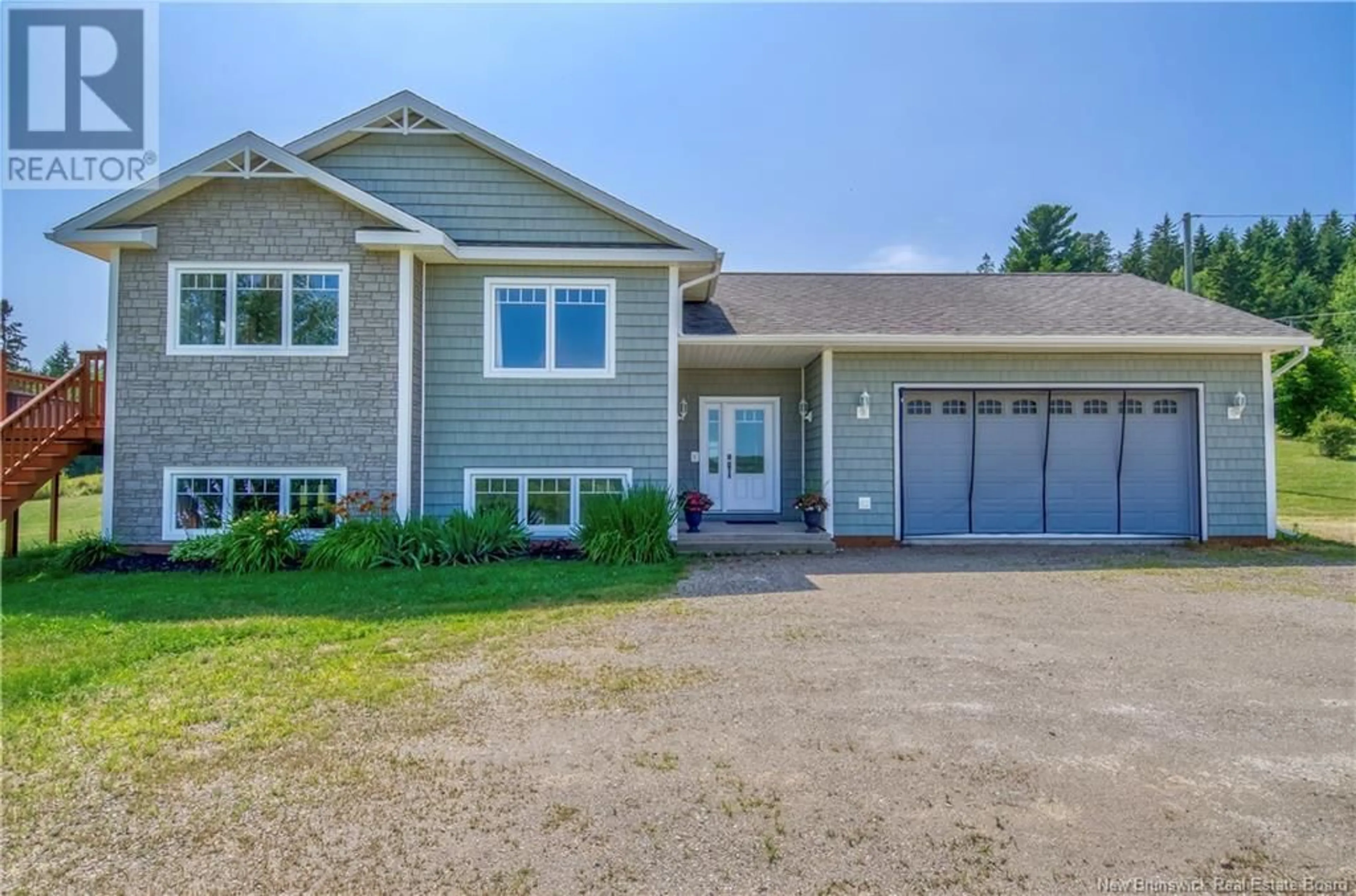 Home with vinyl exterior material, street for 366 MARSHALL HILL ROAD, Wards Creek New Brunswick E4E4M9