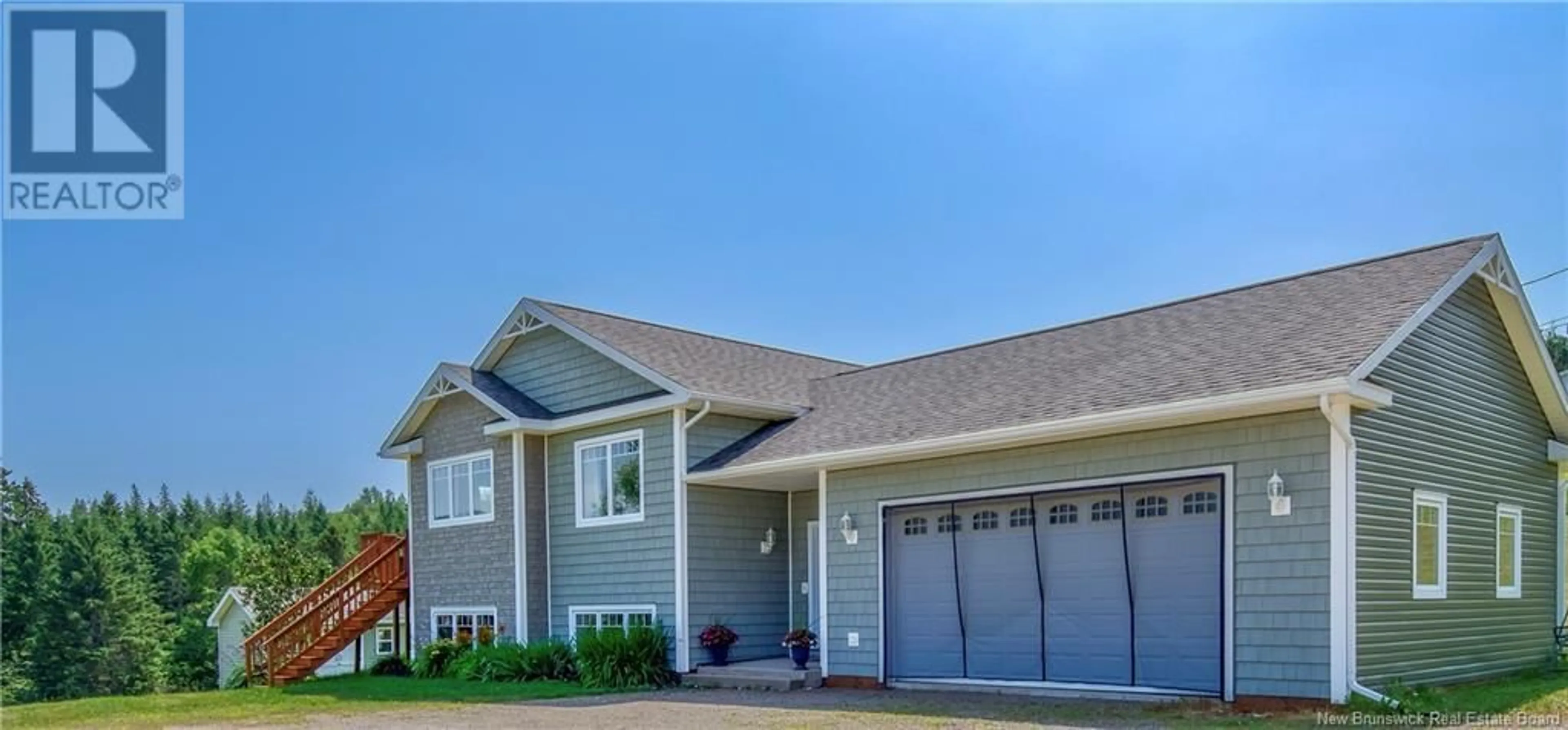 Home with vinyl exterior material, street for 366 MARSHALL HILL ROAD, Wards Creek New Brunswick E4E4M9
