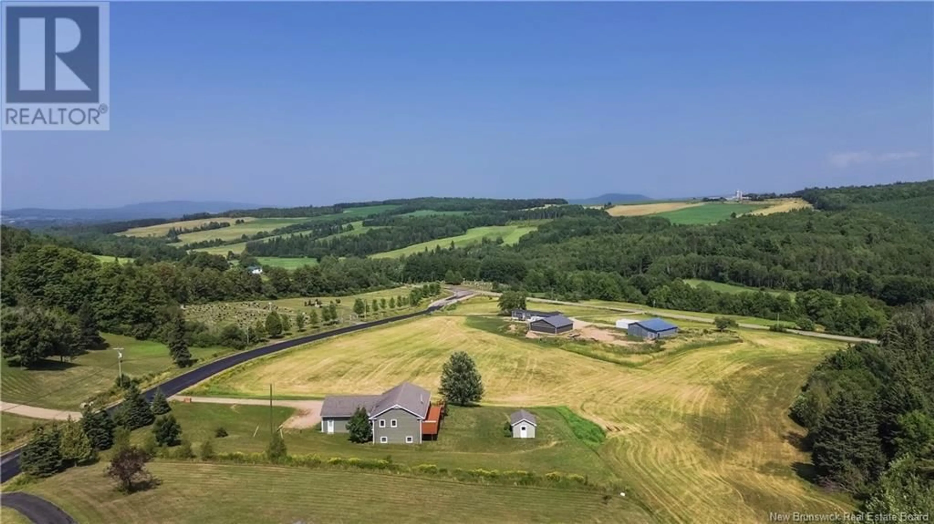 A pic from outside/outdoor area/front of a property/back of a property/a pic from drone, unknown for 366 MARSHALL HILL ROAD, Wards Creek New Brunswick E4E4M9