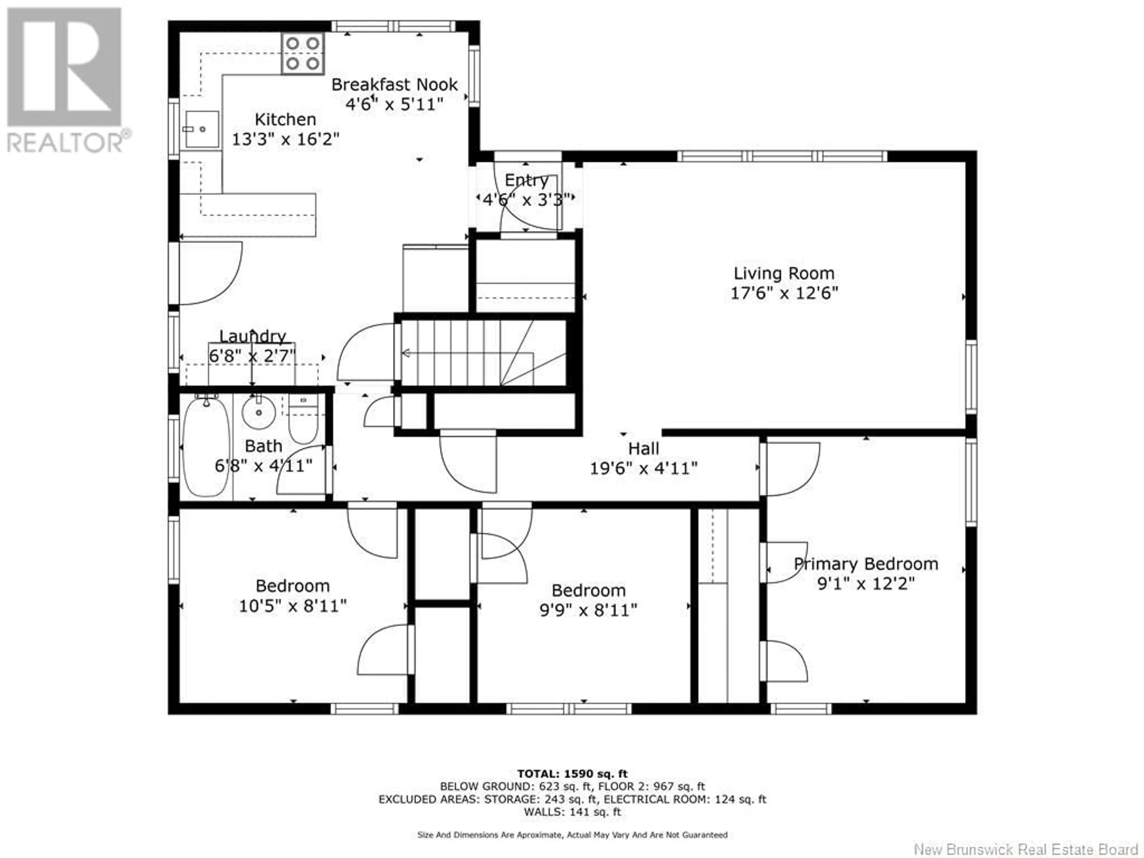Floor plan for 120 ACADIE, Richibucto New Brunswick E4W3V9