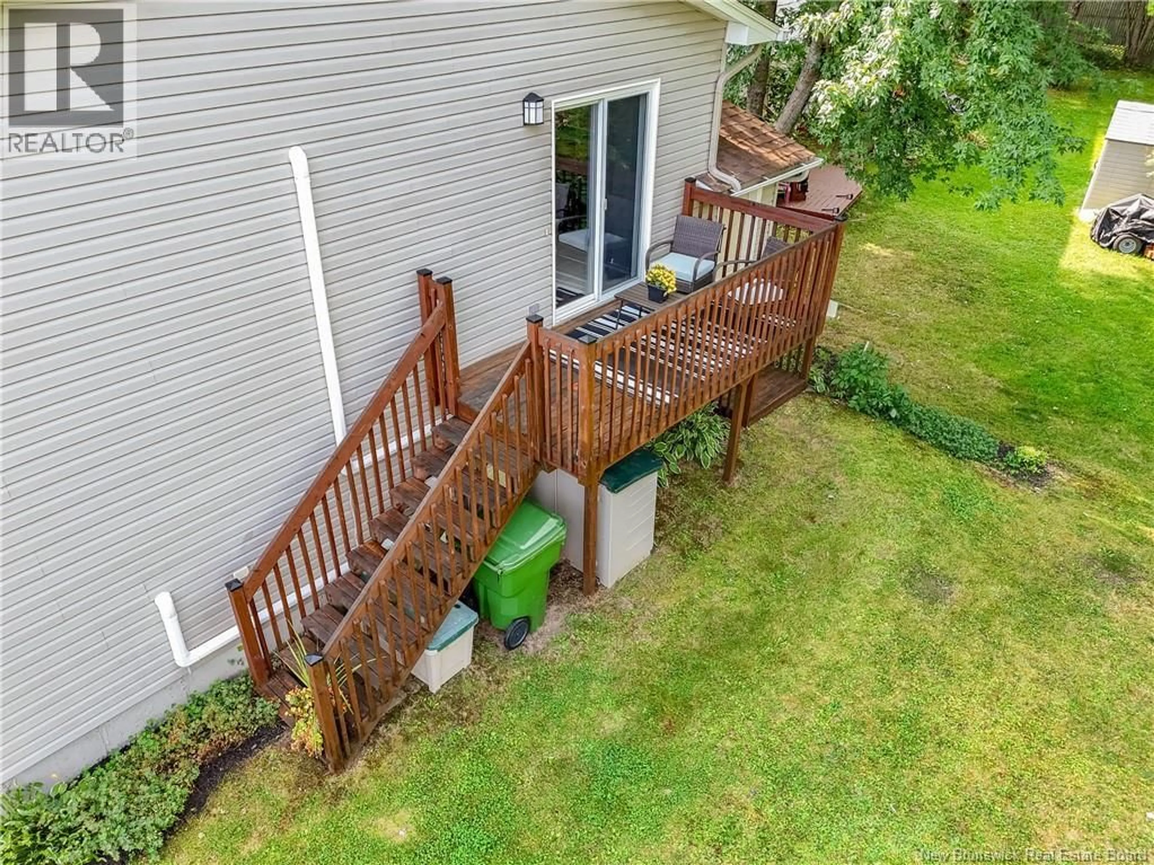 A pic from outside/outdoor area/front of a property/back of a property/a pic from drone, unknown for 4 DEWITT ACRES, Fredericton New Brunswick E3A6S2