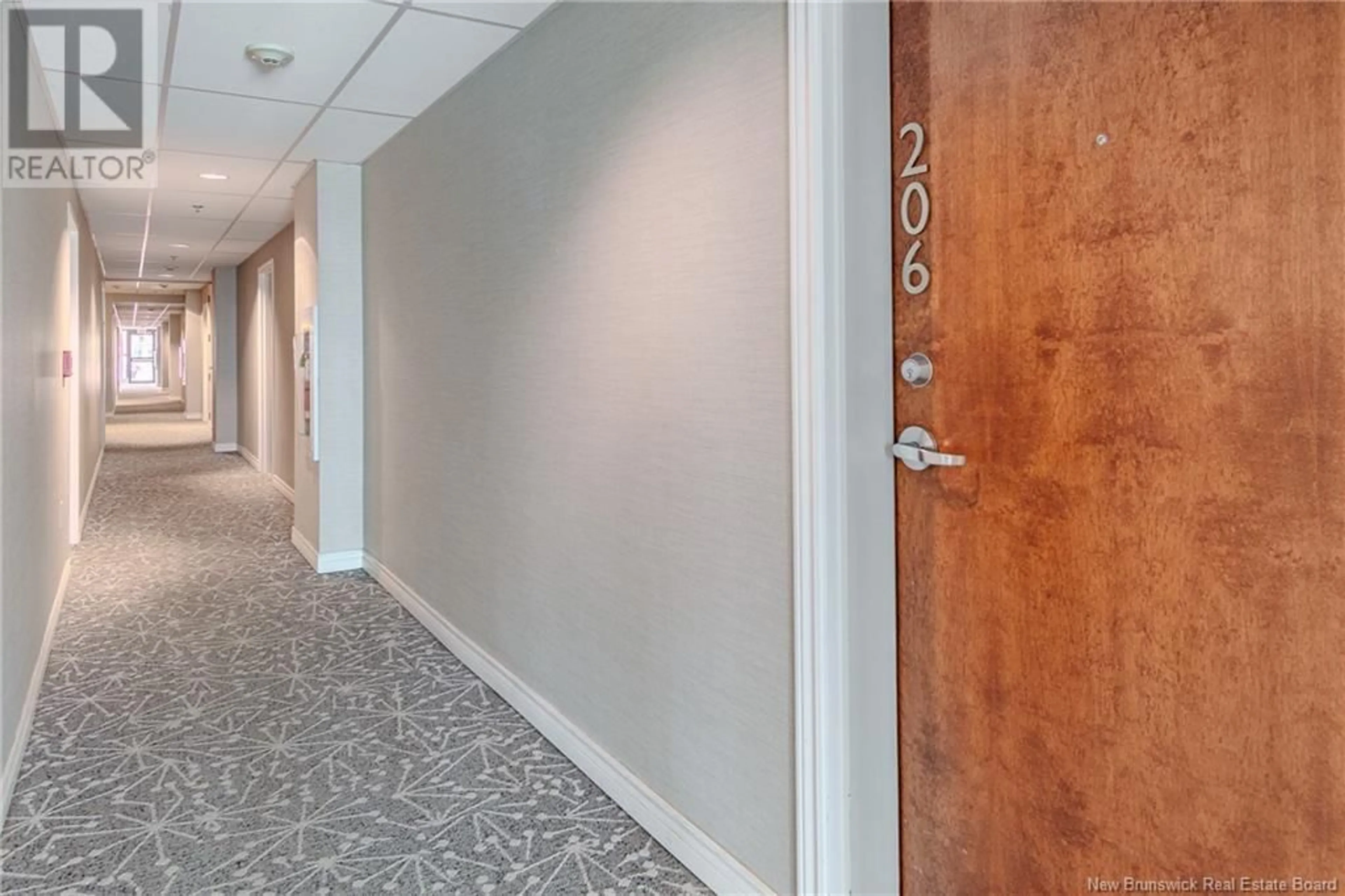 Indoor foyer for 206 - 243 PRINCE WILLIAM STREET, Saint John New Brunswick E2L0C6