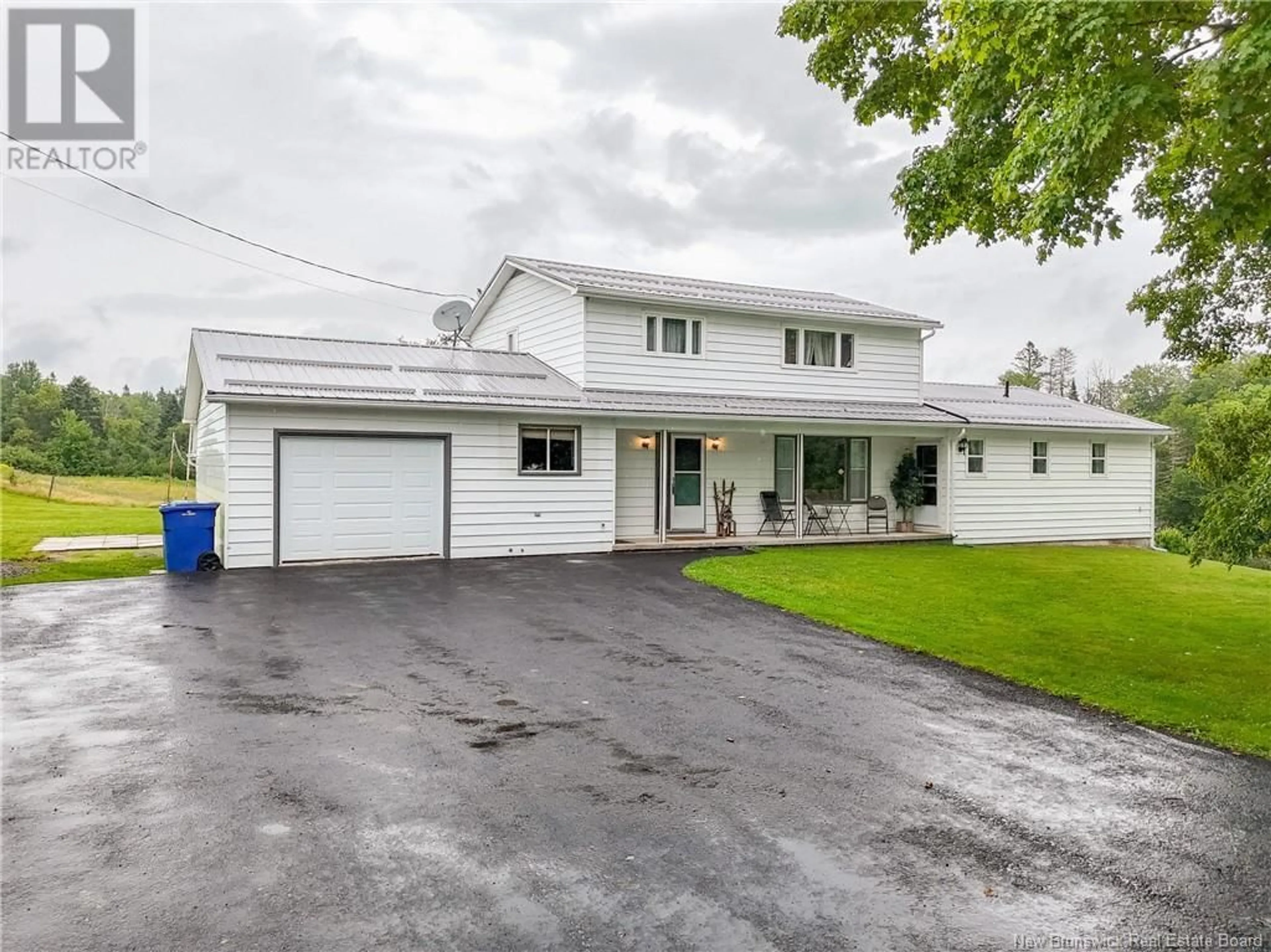 Home with vinyl exterior material, street for 688 PIKE HILL ROAD, Temperance Vale New Brunswick E6G2G4