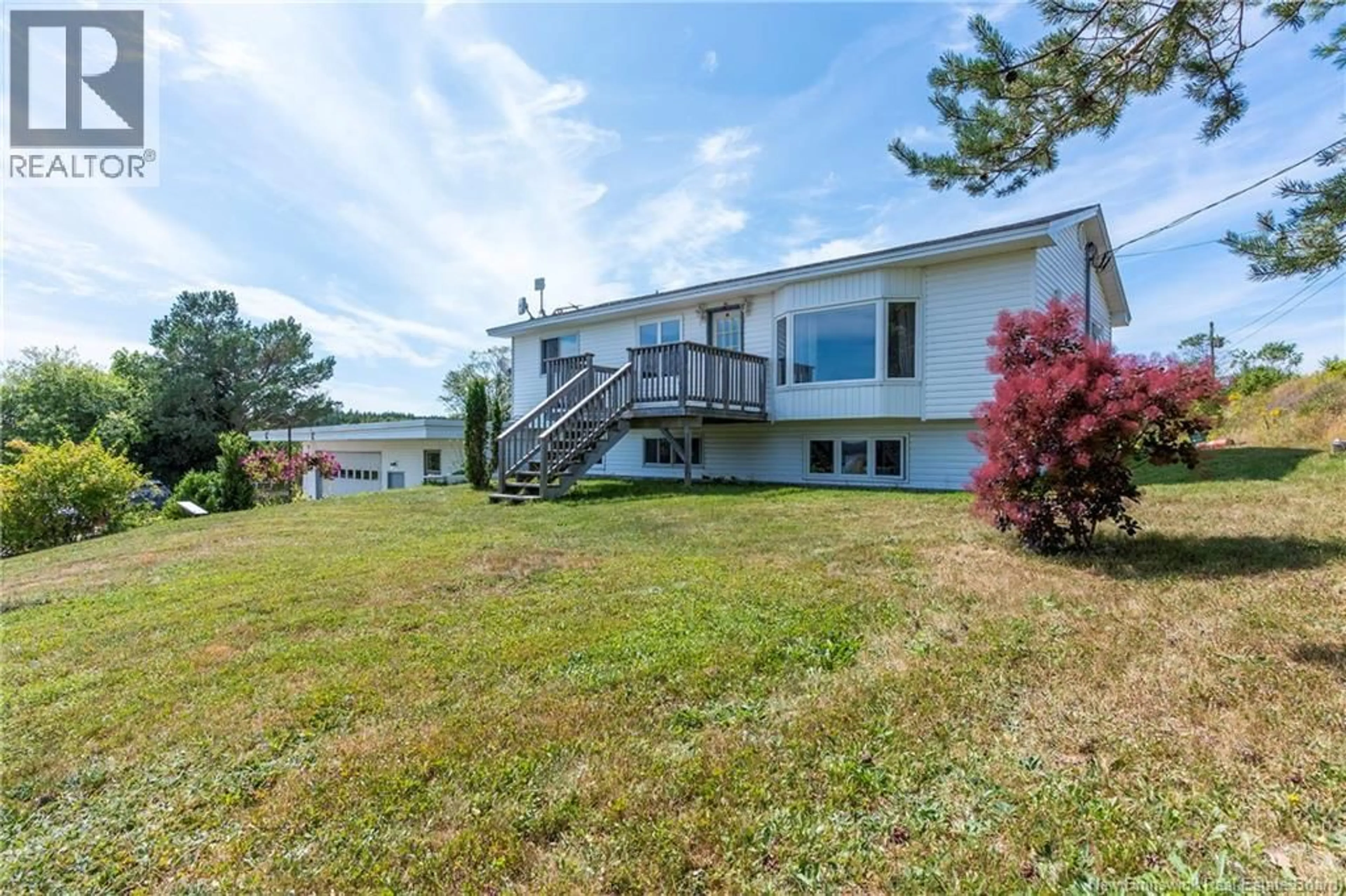 A pic from outside/outdoor area/front of a property/back of a property/a pic from drone, water/lake/river/ocean view for 2 MILLER LANE, Clifton Royal New Brunswick E5S2J2