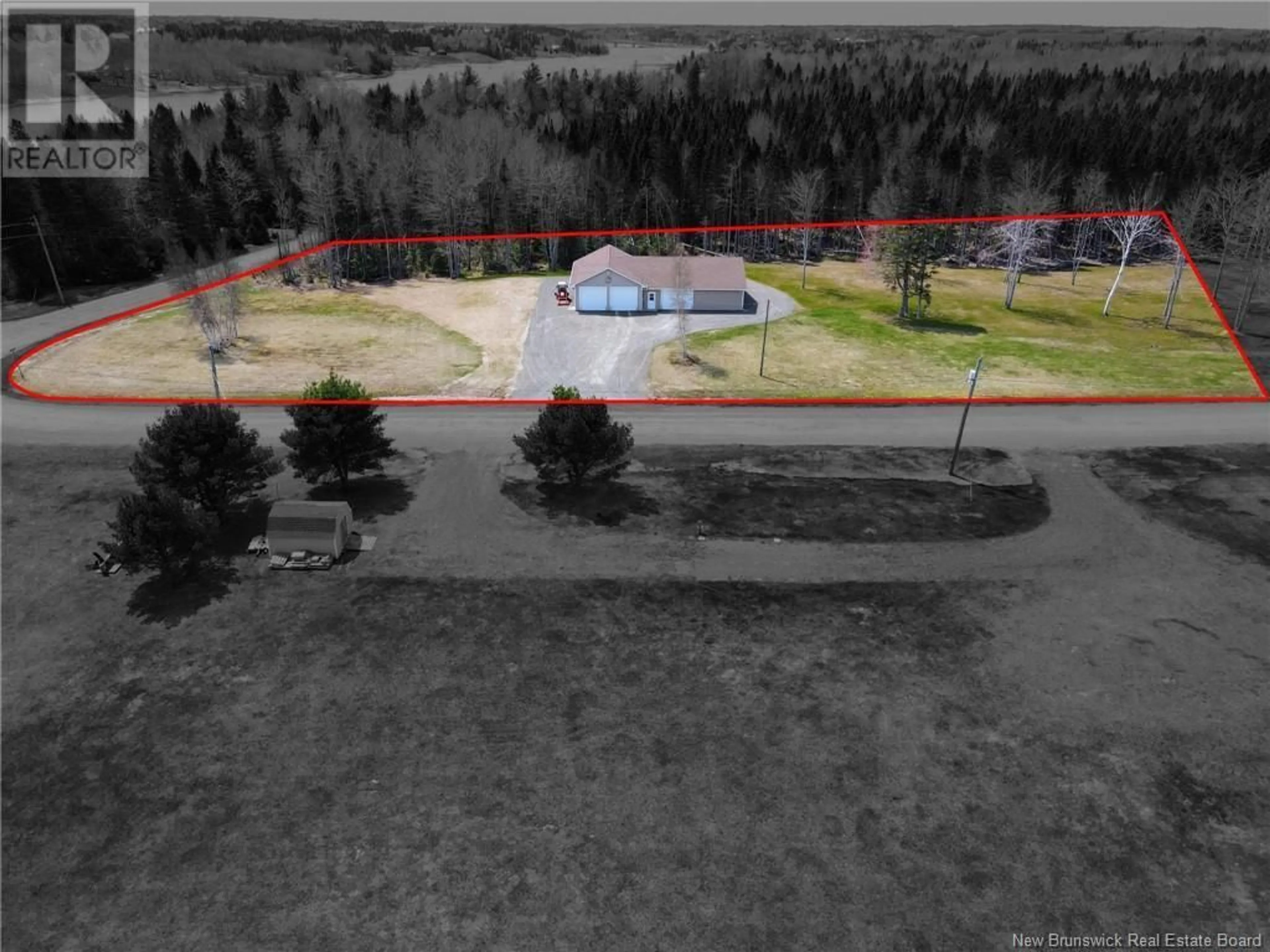 A pic from outside/outdoor area/front of a property/back of a property/a pic from drone, unknown for 60 EVELINE ROAD, Saint-Louis-De-Kent New Brunswick E4X0A5
