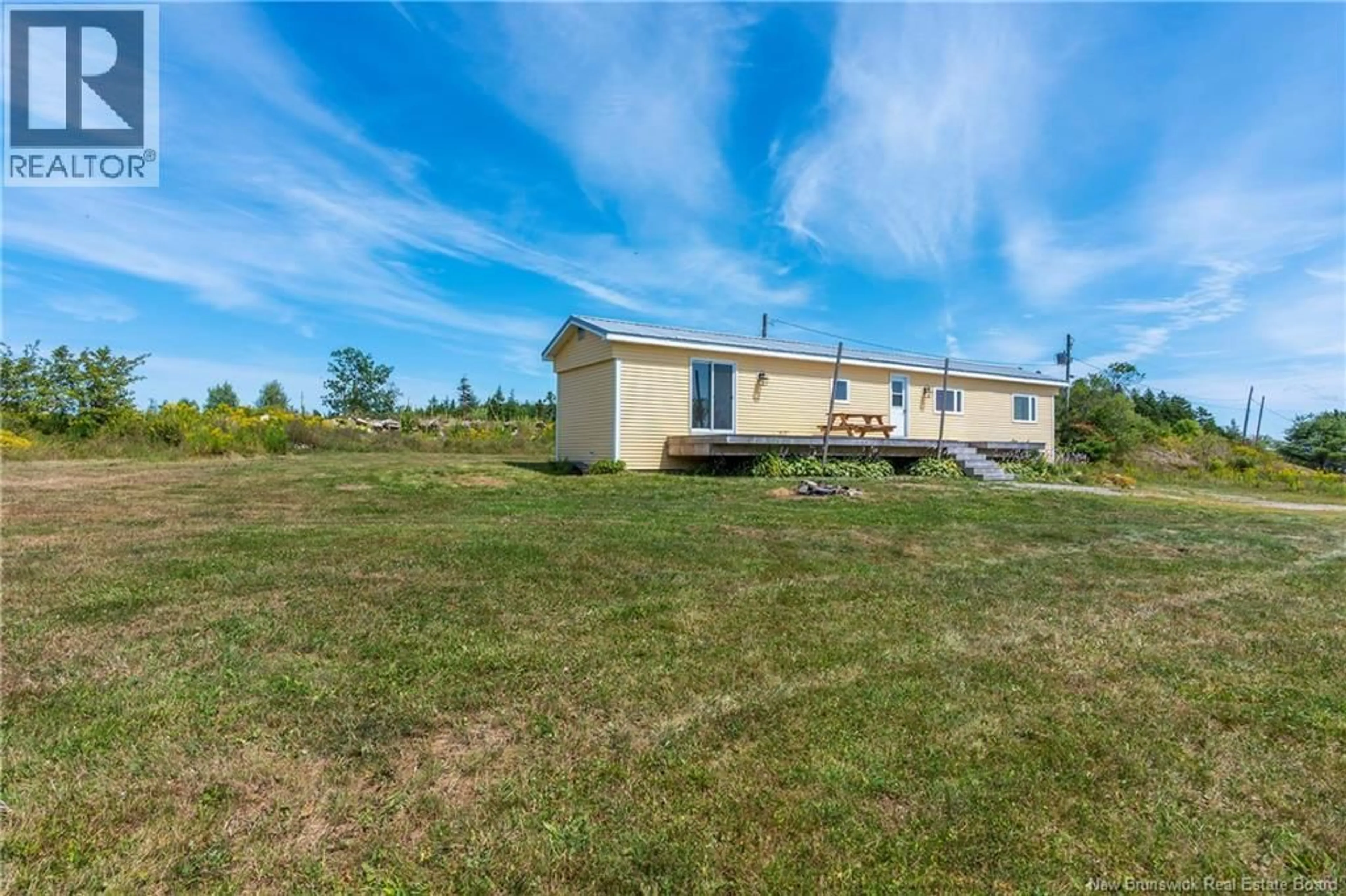 A pic from outside/outdoor area/front of a property/back of a property/a pic from drone, water/lake/river/ocean view for 6 MILLER LANE, Clifton Royal New Brunswick E5S2J2