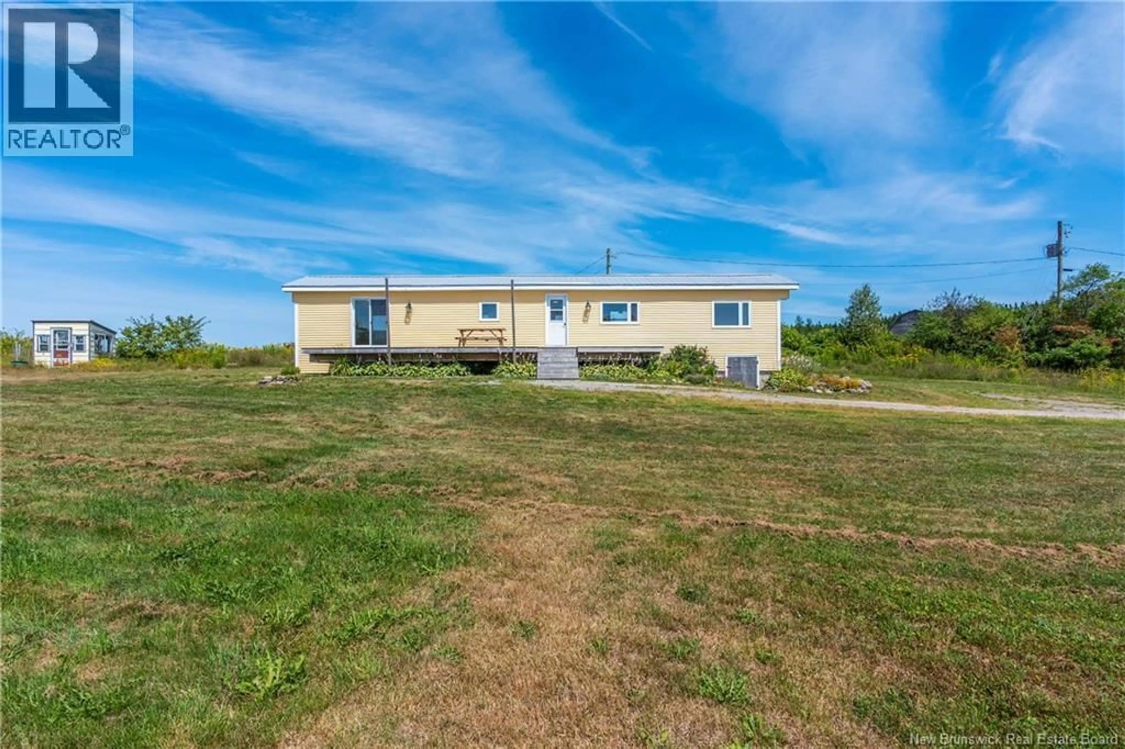 A pic from outside/outdoor area/front of a property/back of a property/a pic from drone, water/lake/river/ocean view for 6 MILLER LANE, Clifton Royal New Brunswick E5S2J2